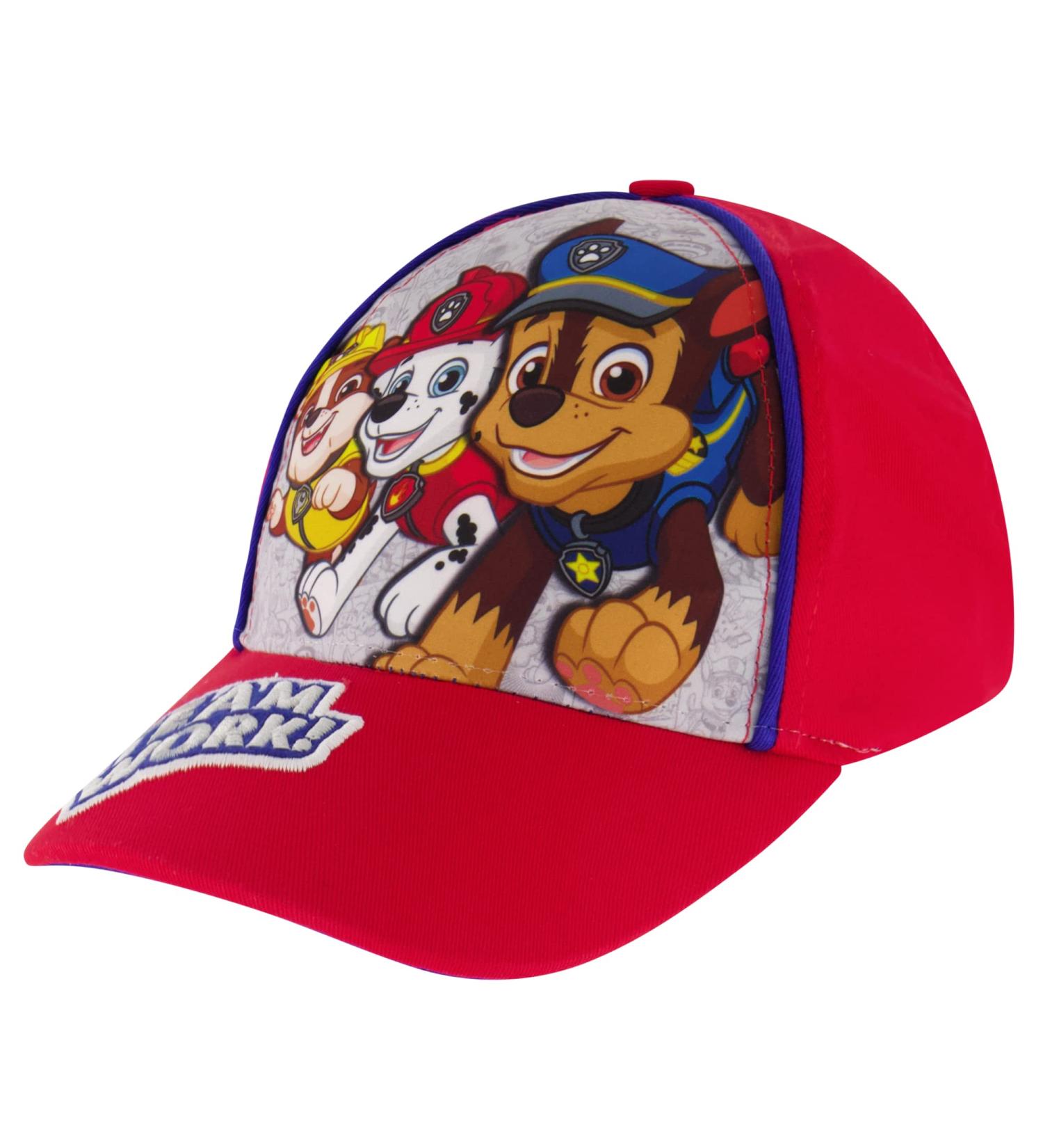 Nickelodeon Toddler Hat for Boys | Paw Patrol Kids Baseball Cap - Red | Ages 2-7 - Buy Online on SooperMarket.com