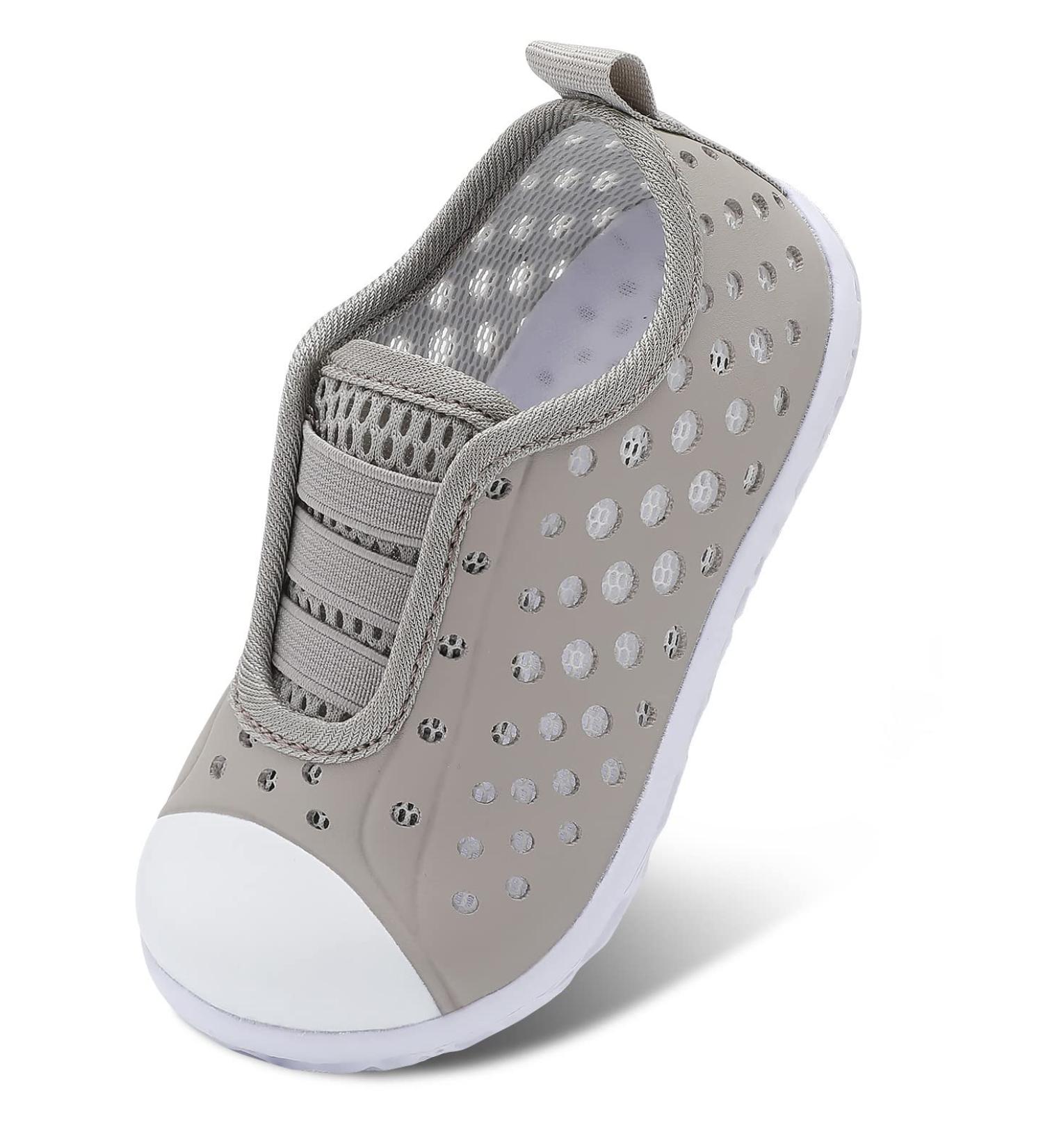 Fires Kids Water Shoes - Quick Dry Barefoot Water Socks for Beach Swim - Lightweight Toddler Sandals - 6 Toddler Lightgray - Buy Online on SooperMarket.com