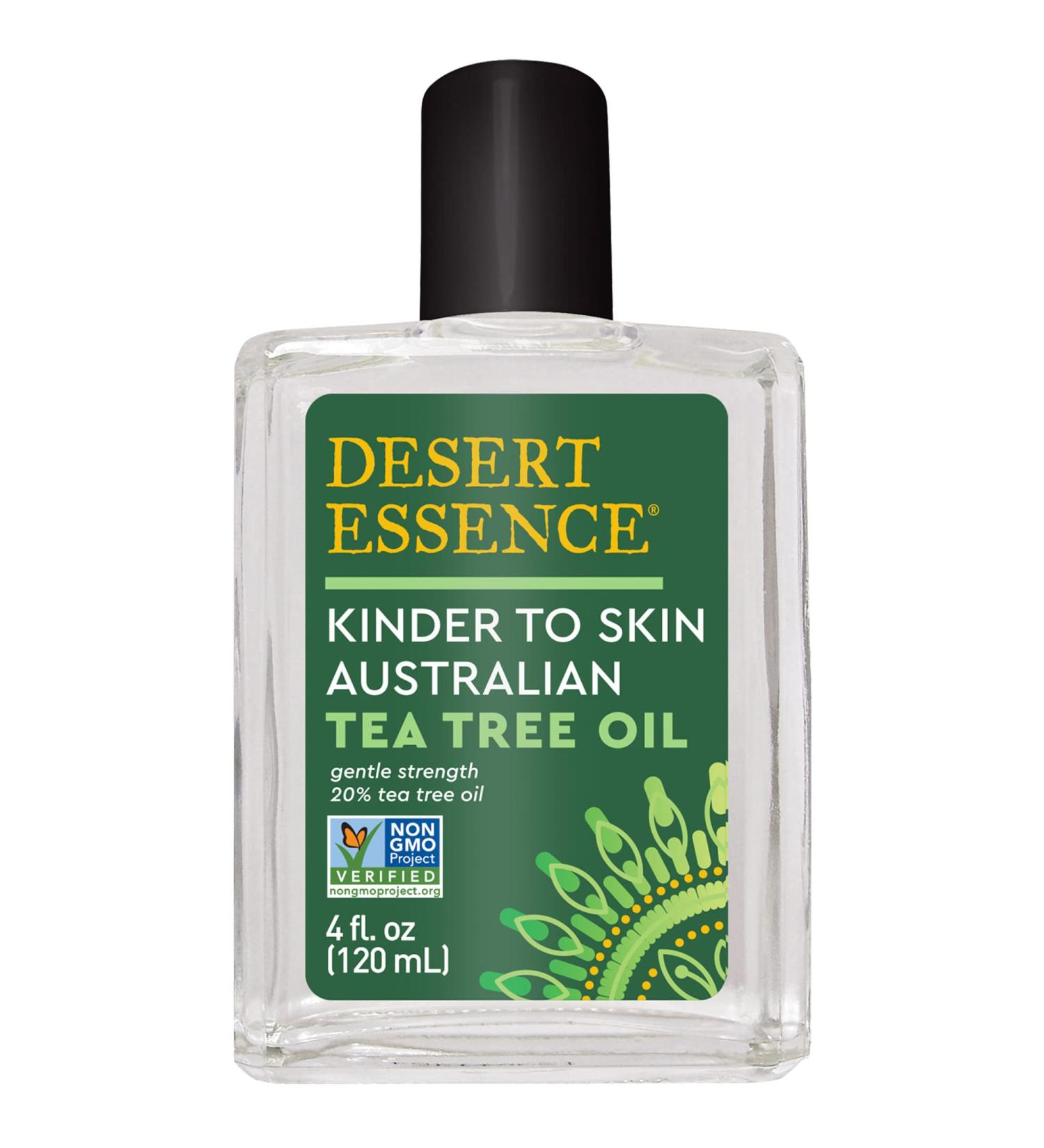 Desert Essence Kinder to Skin Australian Tea Tree Oil - Soothing Gentle Cleanser for Redness & Irritation - Vegan Gluten-Free & Cruelty-Free - 4oz - Buy Online on SooperMarket.com