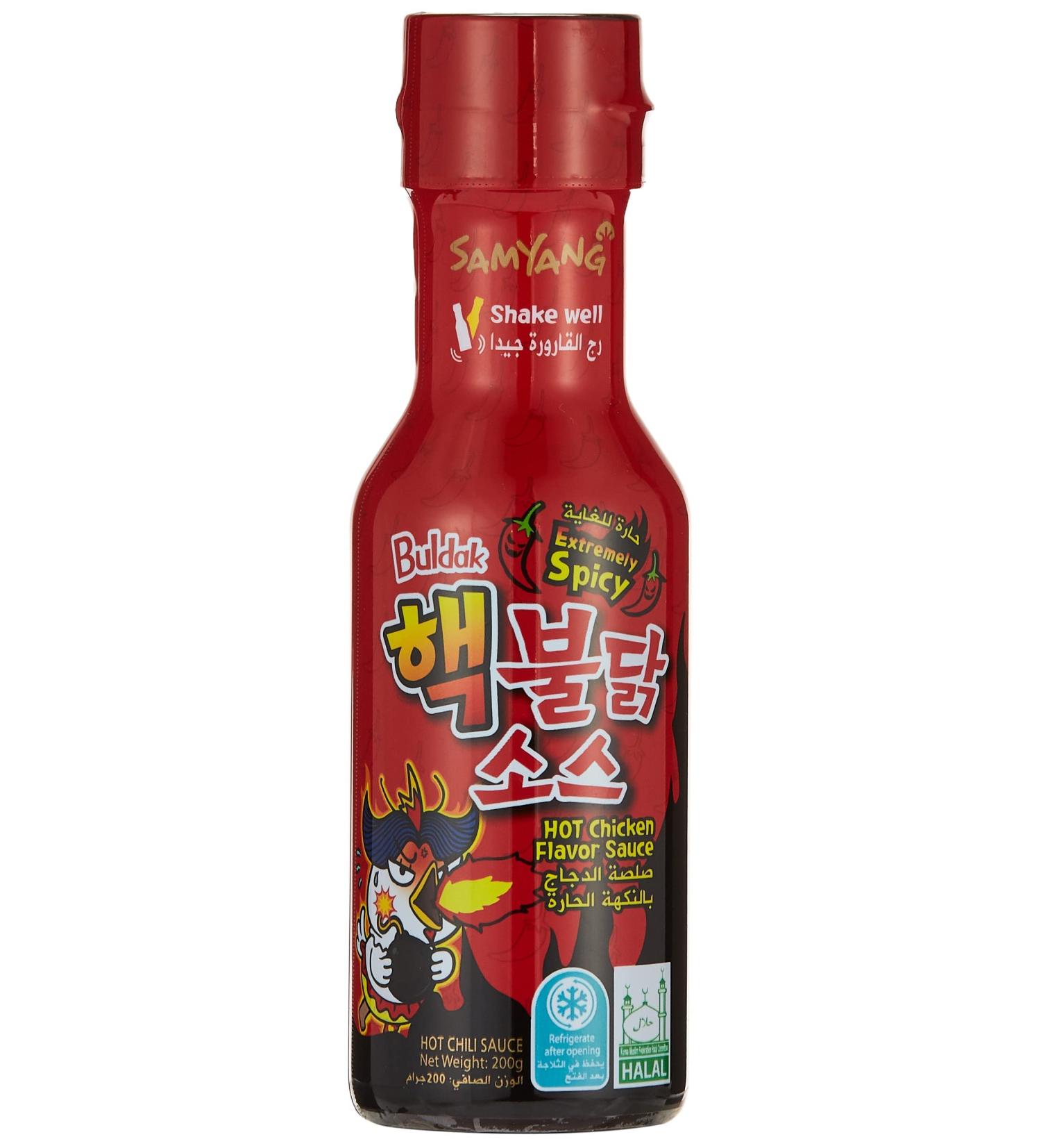 Buy Samyang Bulldark Spicy Chicken Roasted Sauce 200g - Authentic Korean Food for Fire Noodle Challenge | Fast International Shipping - Buy Online on SooperMarket.com