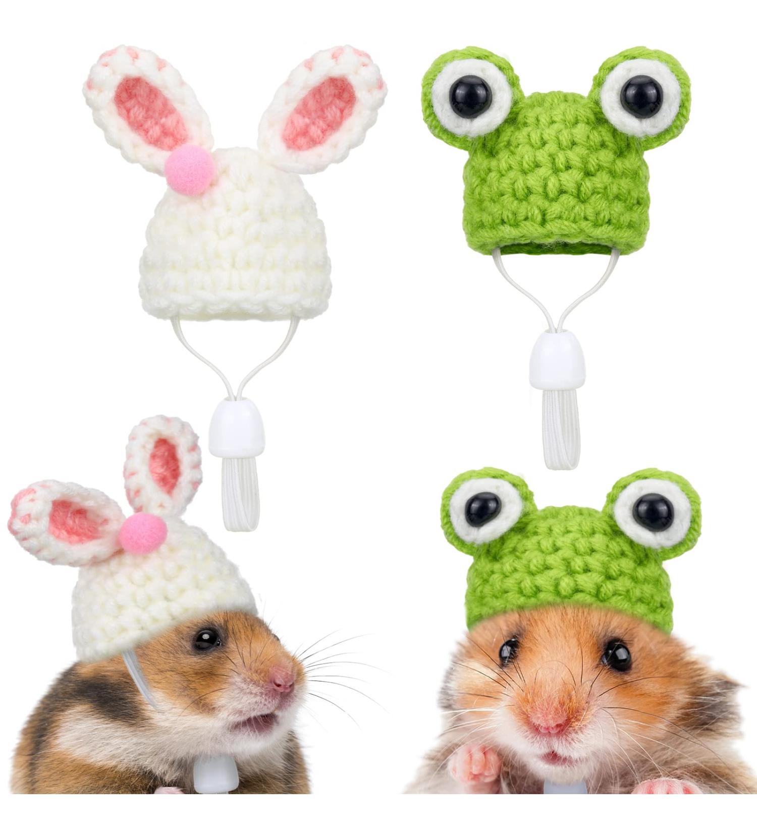 Xuniea Mini Hand Knitted Hat - Pet Costume Accessories for Small Animals - Buy Online on SooperMarket.com