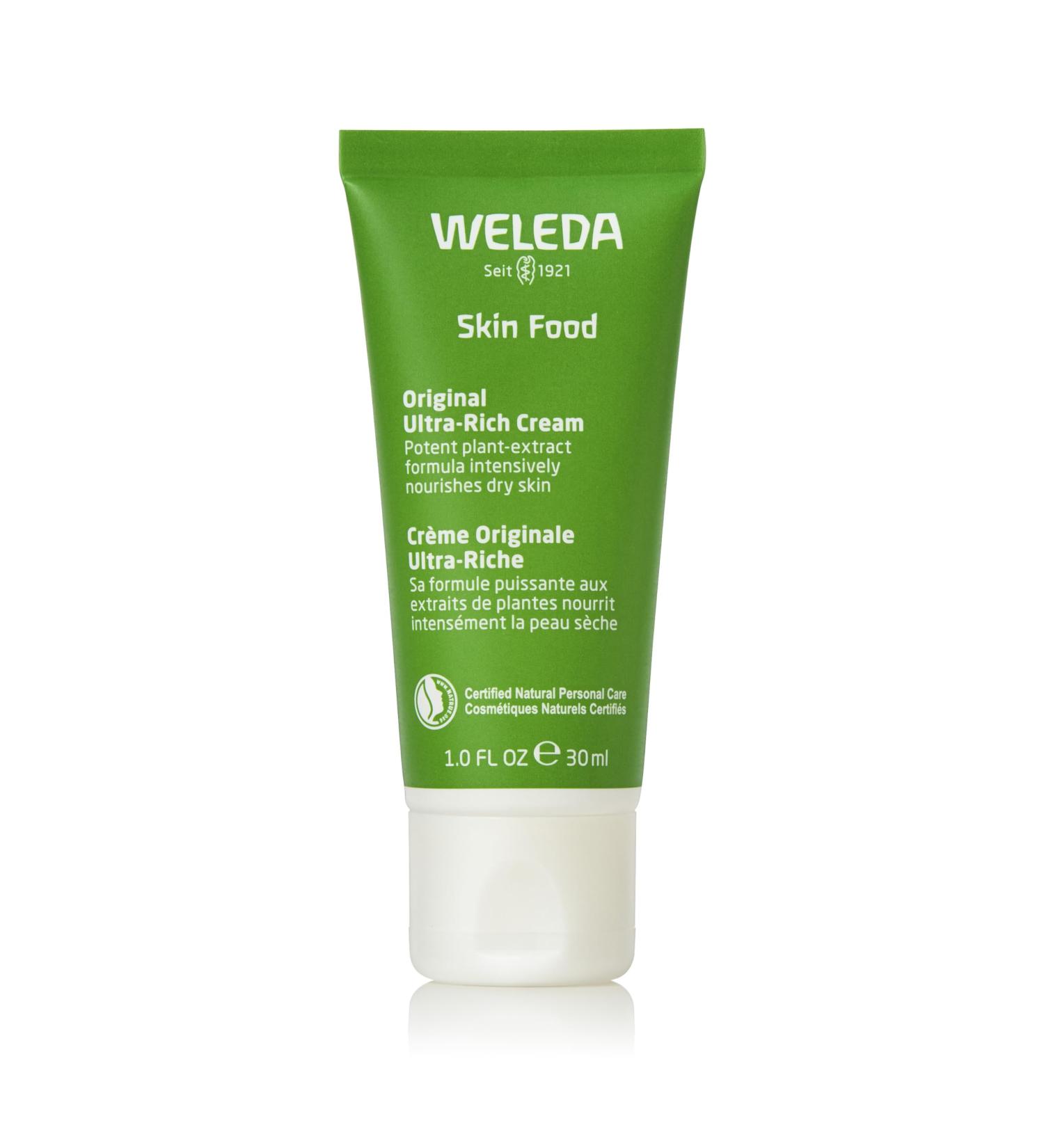 Weleda Skin Food Original Ultra-Rich Body Cream - 1 Fl Oz | Plant-Rich Moisturizer with Pansy Chamomile & Calendula | International Shipping Available - Buy Online on SooperMarket.com