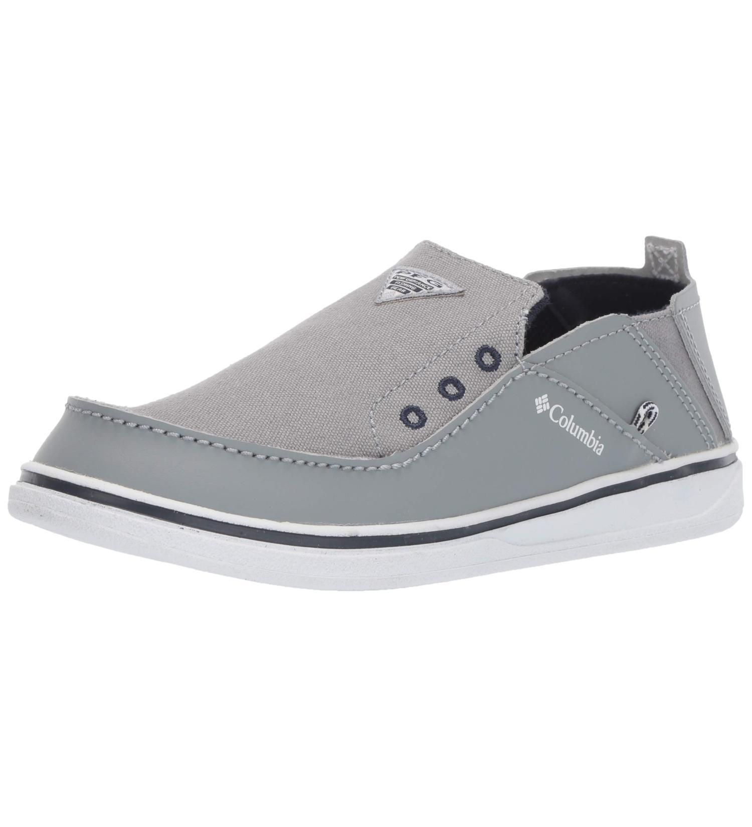 Columbia Youth PFG Bahama Sandal - Breathable High-Traction Grip - Little Kid Monument/Collegiate Navy - Buy Online on SooperMarket.com