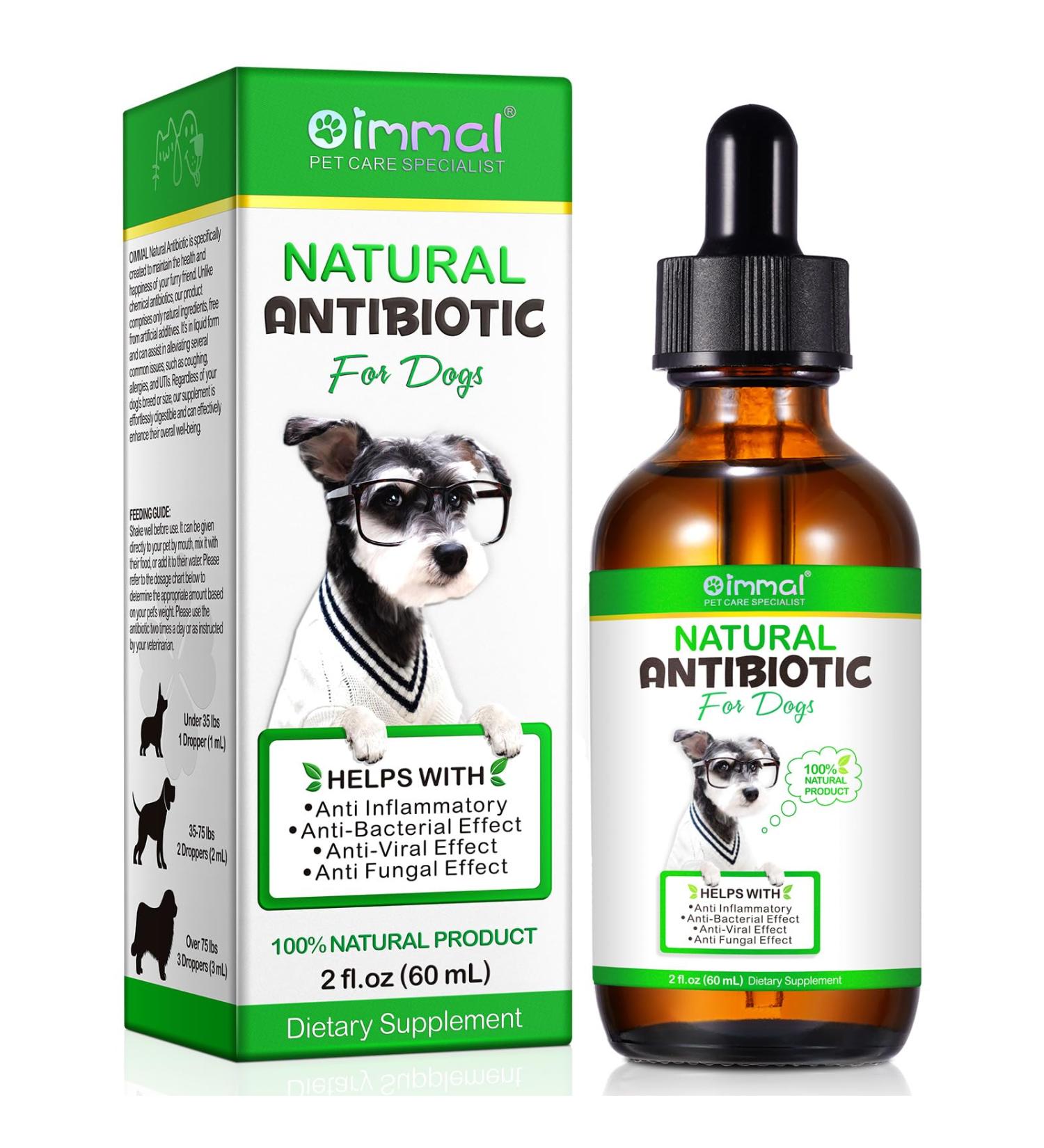 Dog Health Supplement Drops for Allergy Relief, Skin Itch, Kennel Cough, UTI & Ear Infection - Multivitamin Bacon Flavor - 2 Fl Oz - Buy Online on SooperMarket.com
