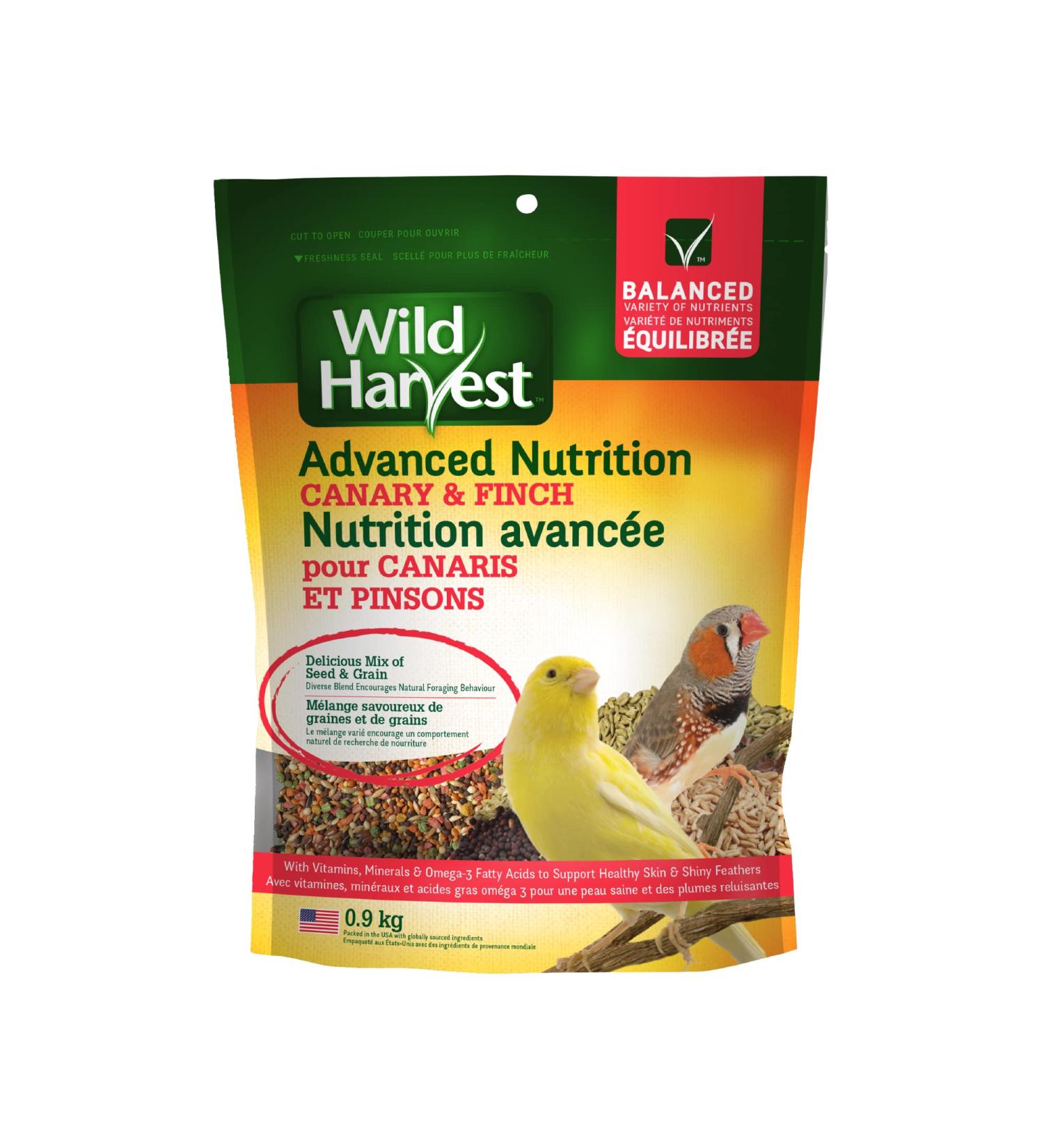 Wild Harvest Advanced Nutrition Diet Canary/Finch 2lb