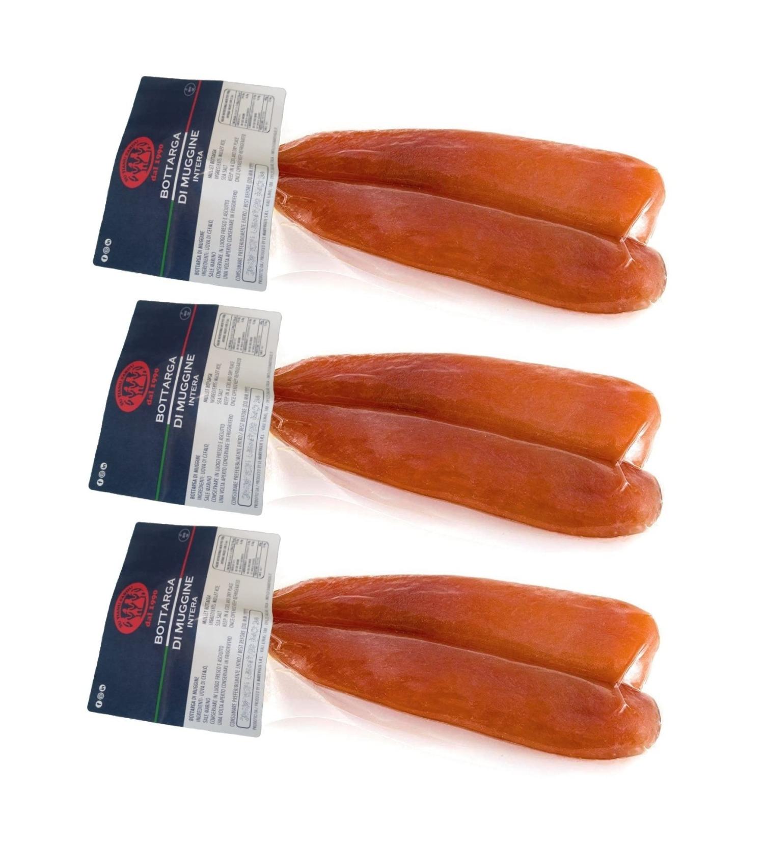 Buy Meave Bottarga Su Tianu Sardu 170g - Handmade Sardinian Caviar - 3 Packs - Kosher Certified - Authentic Mediterranean Delicacy - Buy Online on SooperMarket.com