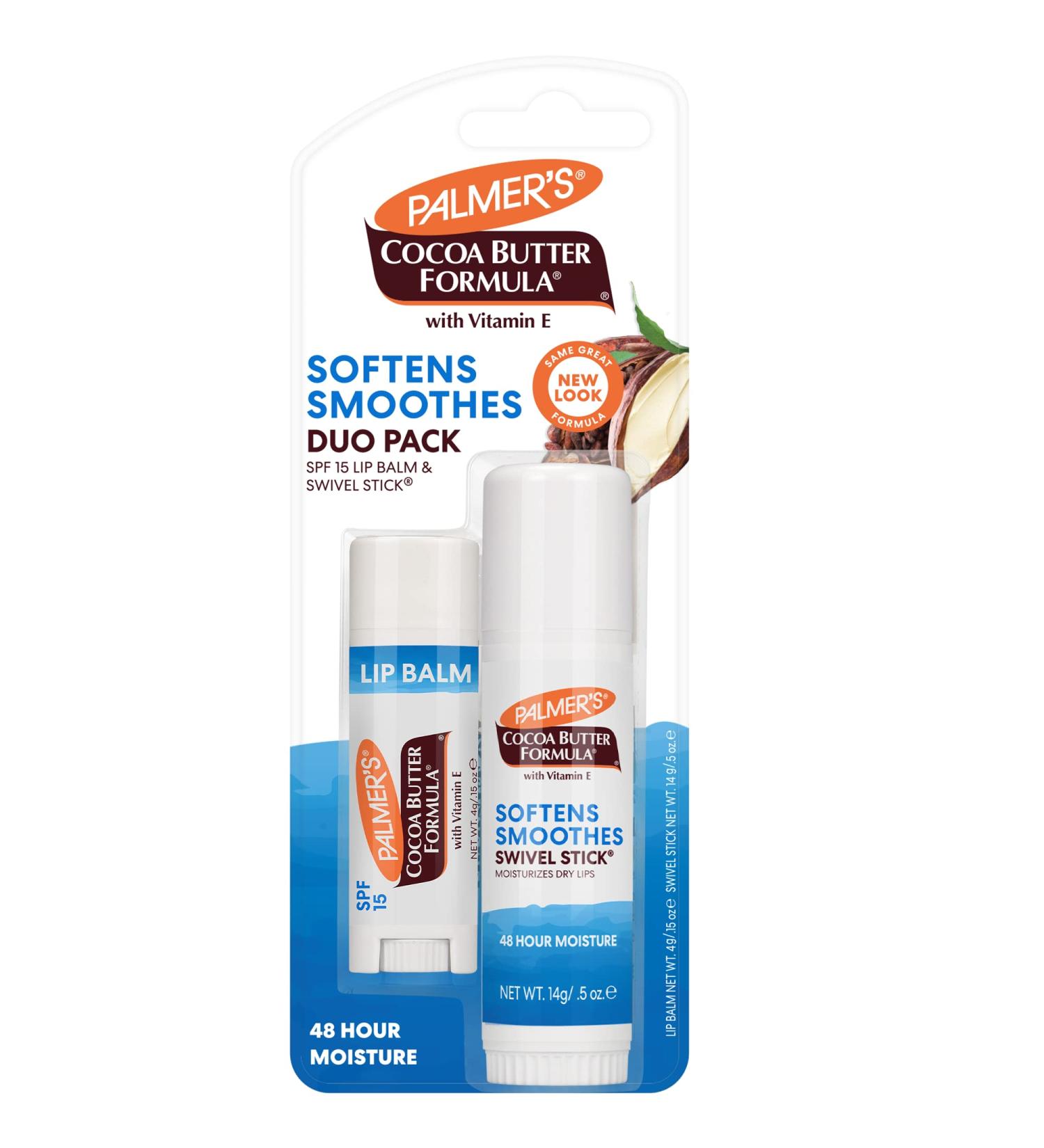 Palmers Cocoa Butter Ultimate Moisture Kit Unisex Lip Balm SPF 15 - 2 Count - Buy Online on SooperMarket.com