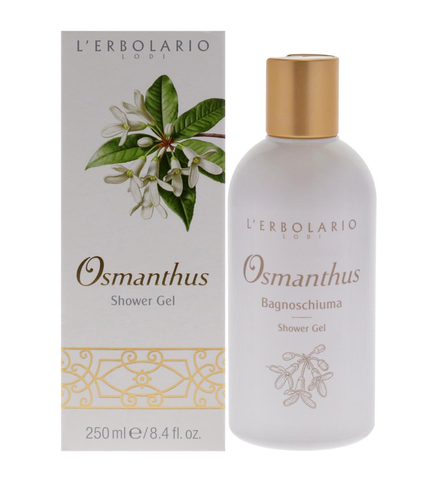 LErbolario Osmanthus Shower Gel for Unisex - 8.4 oz | Nourishing Body Wash for International Shipping - Buy Online on SooperMarket.com
