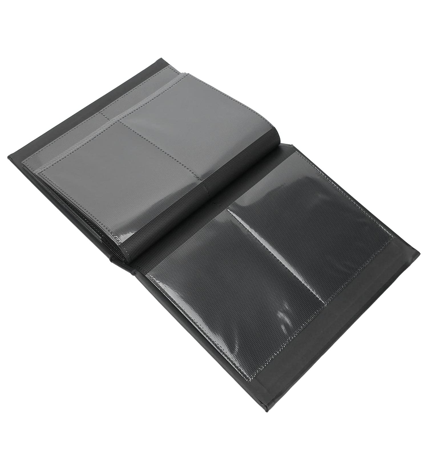 Nail Sticker Display Book Nail Stickers Storage Albums Nail Sticker Album Cardboard Kraft Paper for Nail Salons Family Photo Storage(Black) - Buy Online on SooperMarket.com
