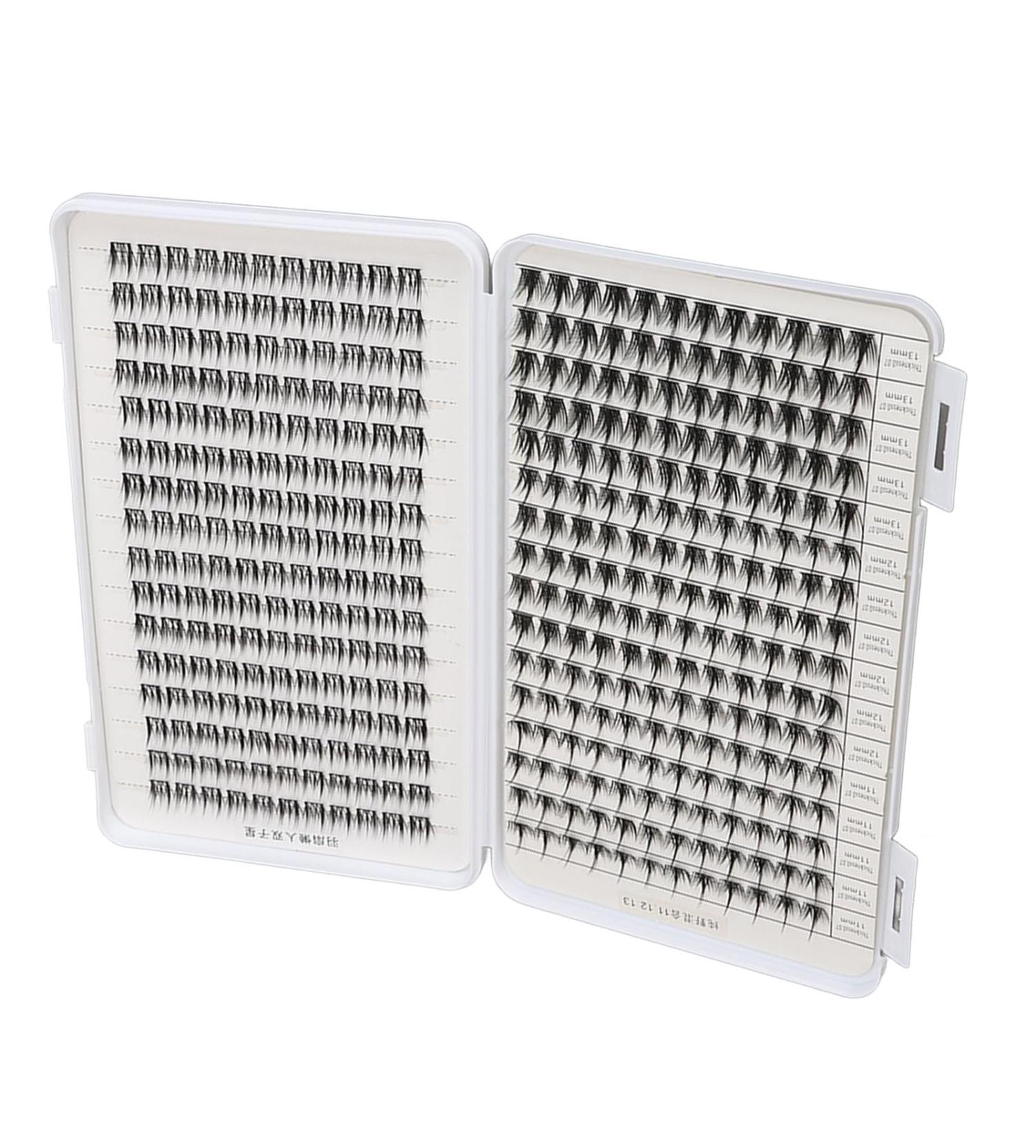DIY Portable Individual Eyelashes Cluster Mixed Lash Extensions with Enhanced Efficiency Versatile Lengths and Convenient for Dating Travel - Buy Online on SooperMarket.com