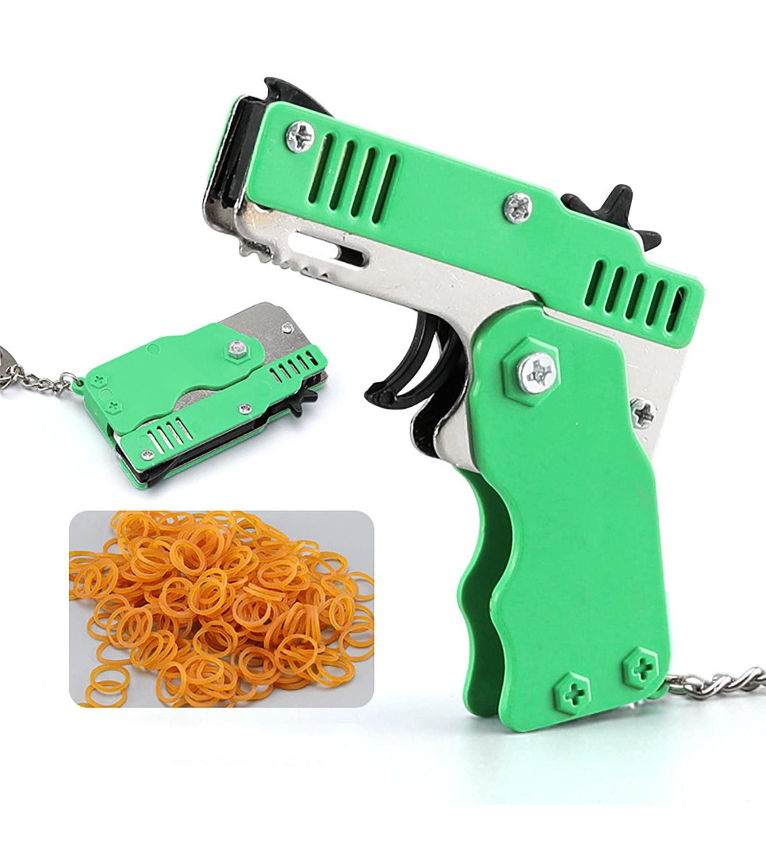Pimelu Cool Rubber Band Christmas Keychain - Green Key Chain for Women, Men, Girls & Boys - Buy Online on SooperMarket.com