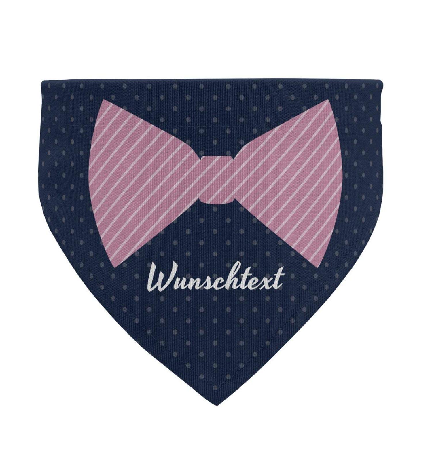 Buy printplanet Dog Scarf with Custom Name - Bow Tie Design - Size L - Stylish Pet Accessory - Buy Online on SooperMarket.com