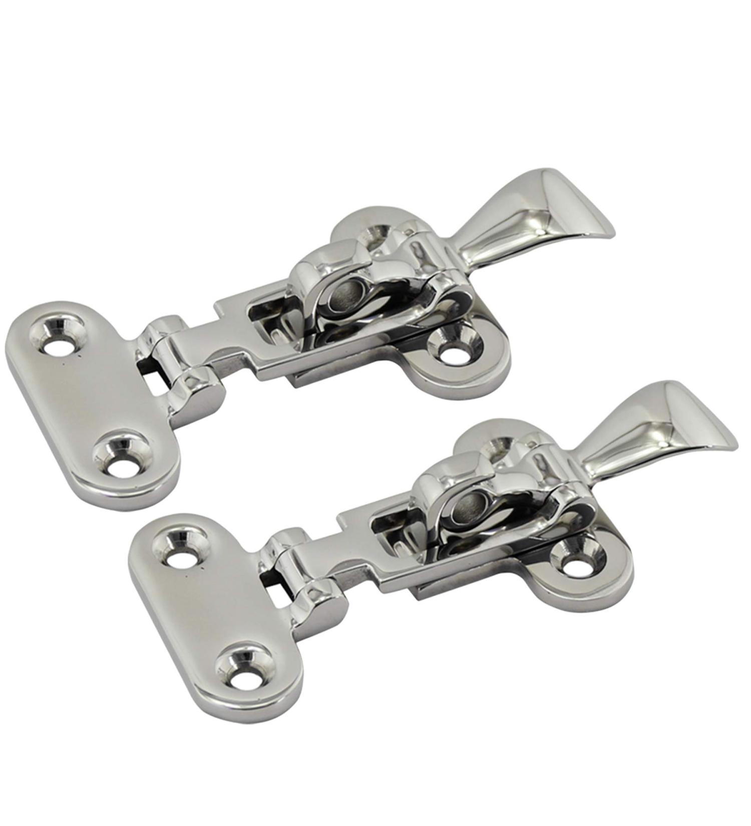 NRC&XRC Heavy Duty 316 Stainless Steel Anti-Rattle Lockable Hold Down CLAMP Latch Locker Hatch Hardware 2 PACKS - Buy Online on SooperMarket.com