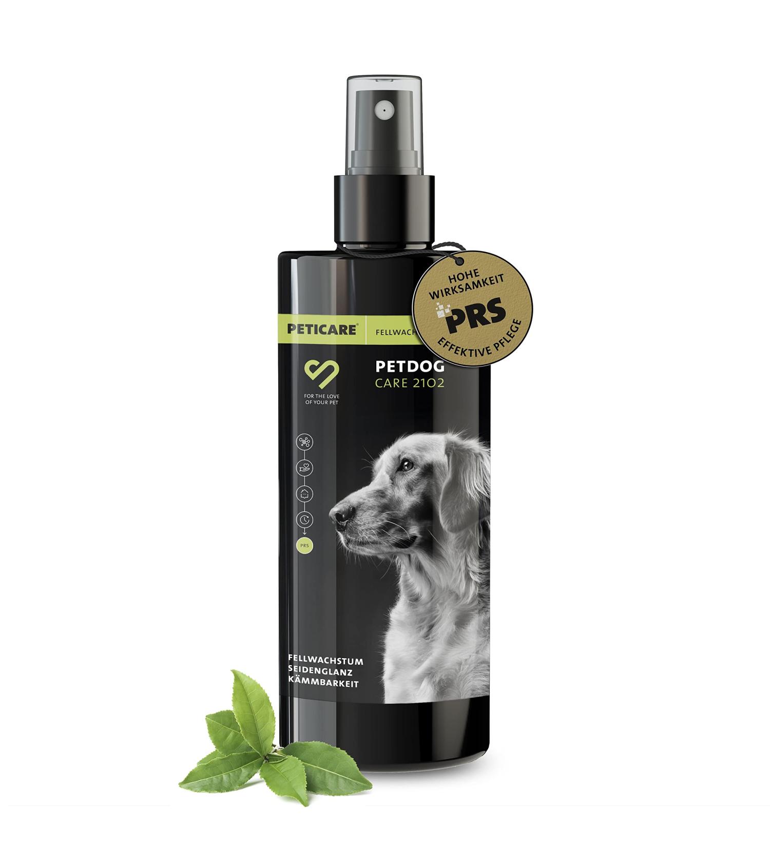 Peticare Fur Care Spray for Dogs - Boost Fur Growth Shine & Moisture | PRS System for Long-Lasting Results - Buy Online on SooperMarket.com