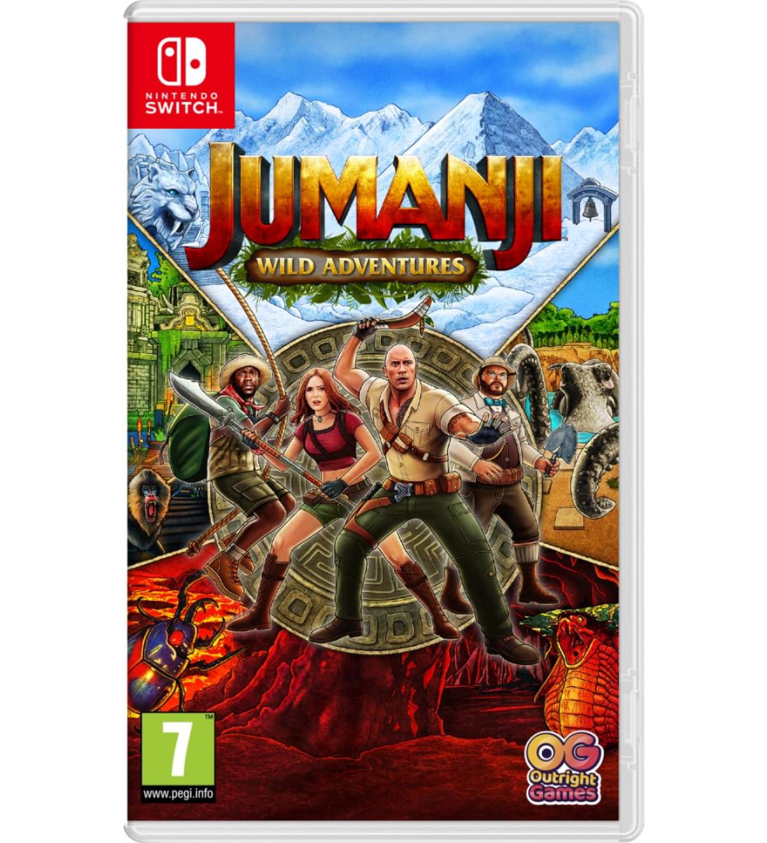 Jumanji: Wild Adventures for Nintendo Switch - International Shipping Available | Shop Now! - Buy Online on SooperMarket.com