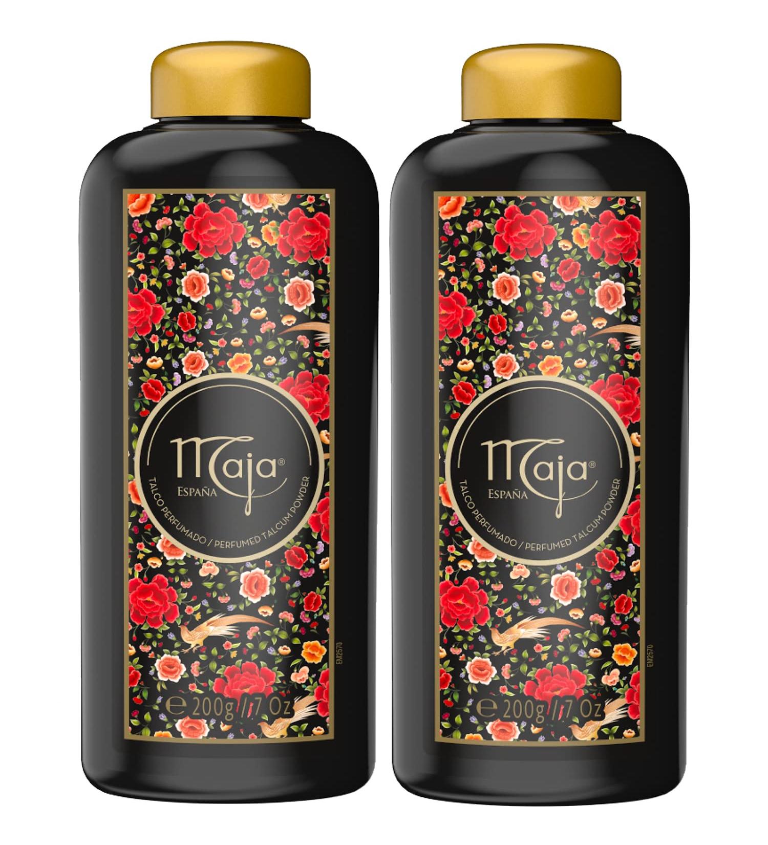 Maja Perfumed Talcum Powder 7 oz. 2-PACK - Talco Perfumado for Lasting Freshness - Buy Online on SooperMarket.com