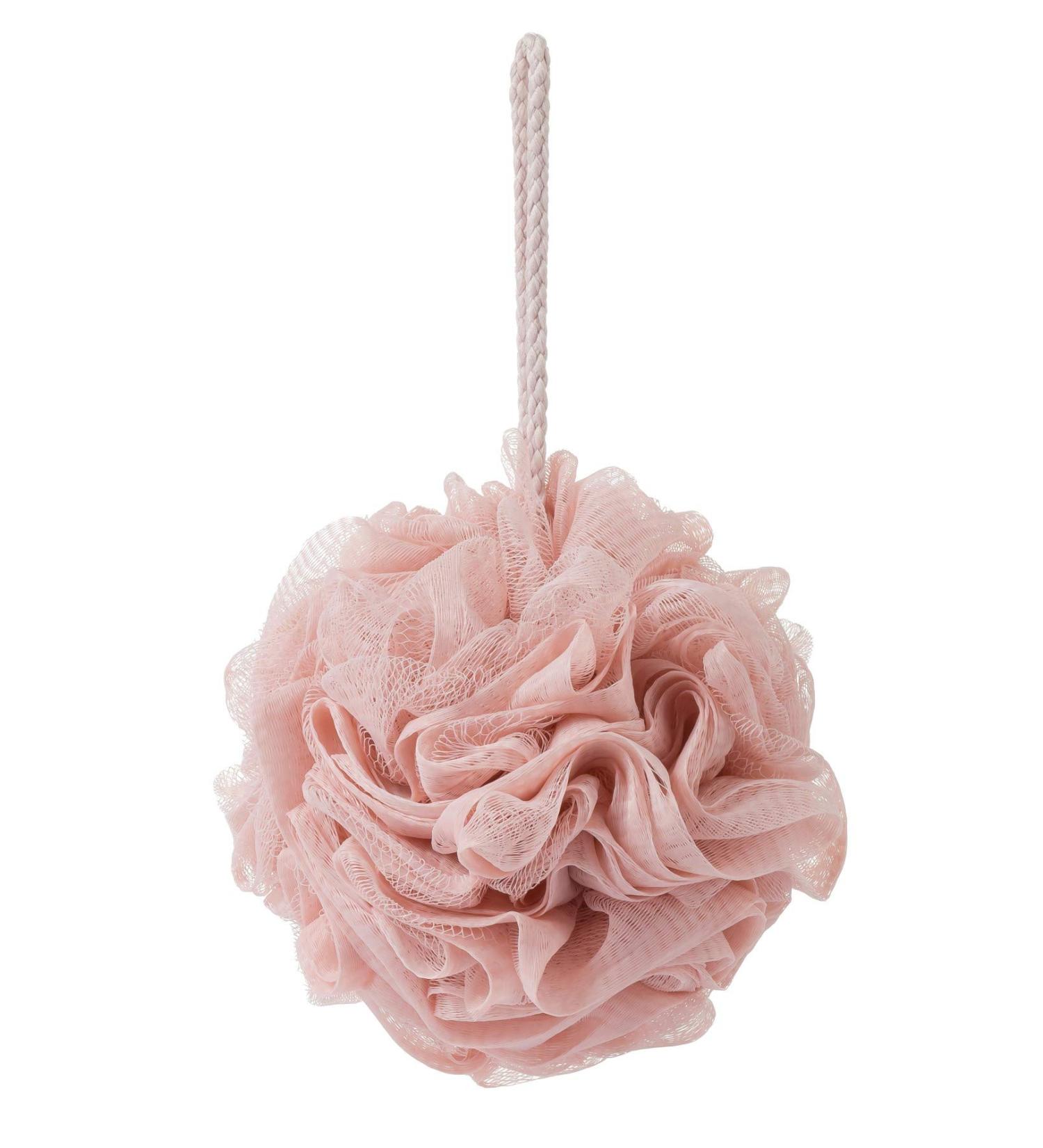 KAKOOI Pink Bath Sponge - Shower Loofah for Body Exfoliation - 1 Count - Buy Online on SooperMarket.com
