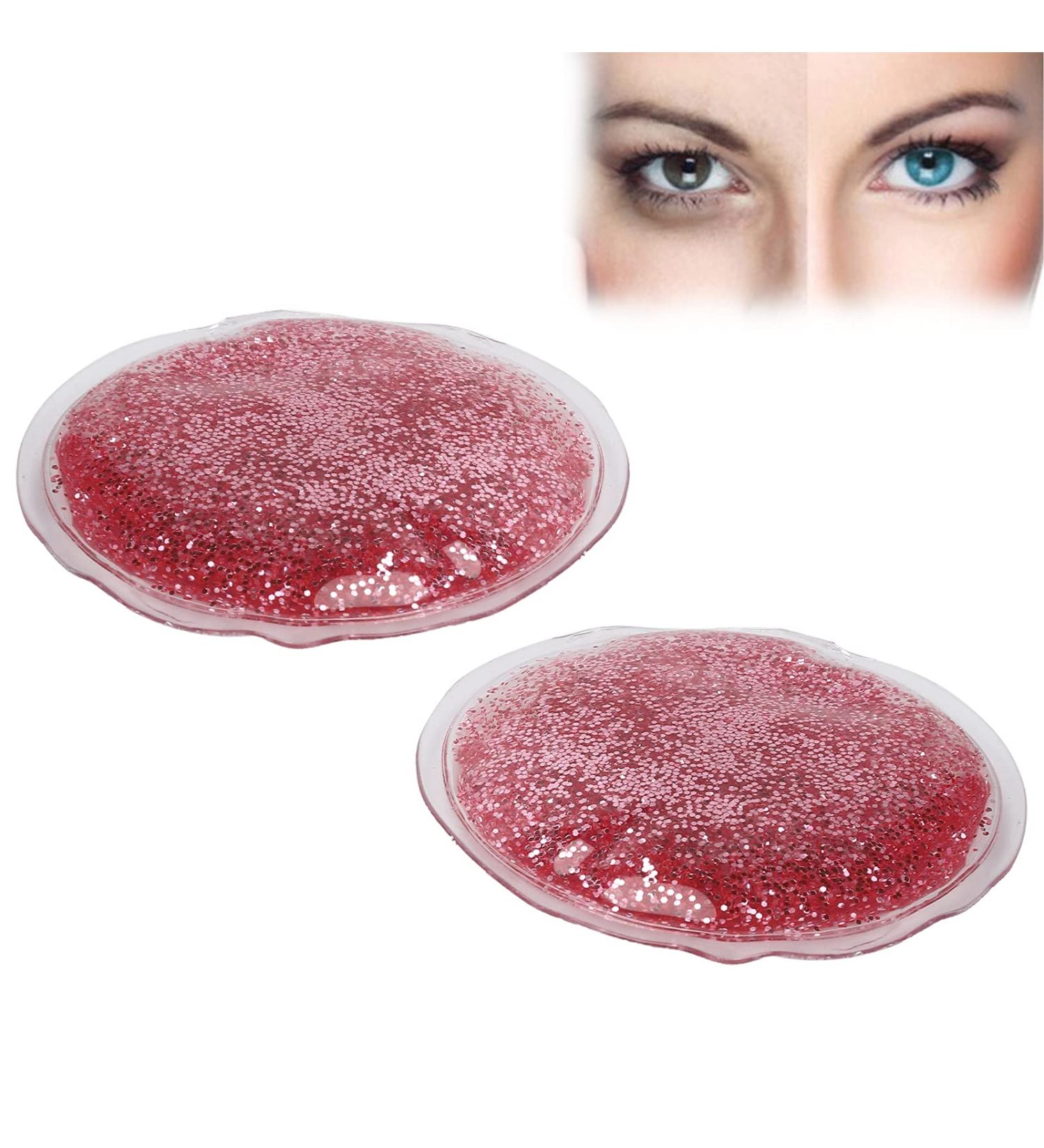 Reusable Hot Cold Compress Gel Eye Mask for Puffiness, Dark Circles, and Fatigue - Buy Online on SooperMarket.com