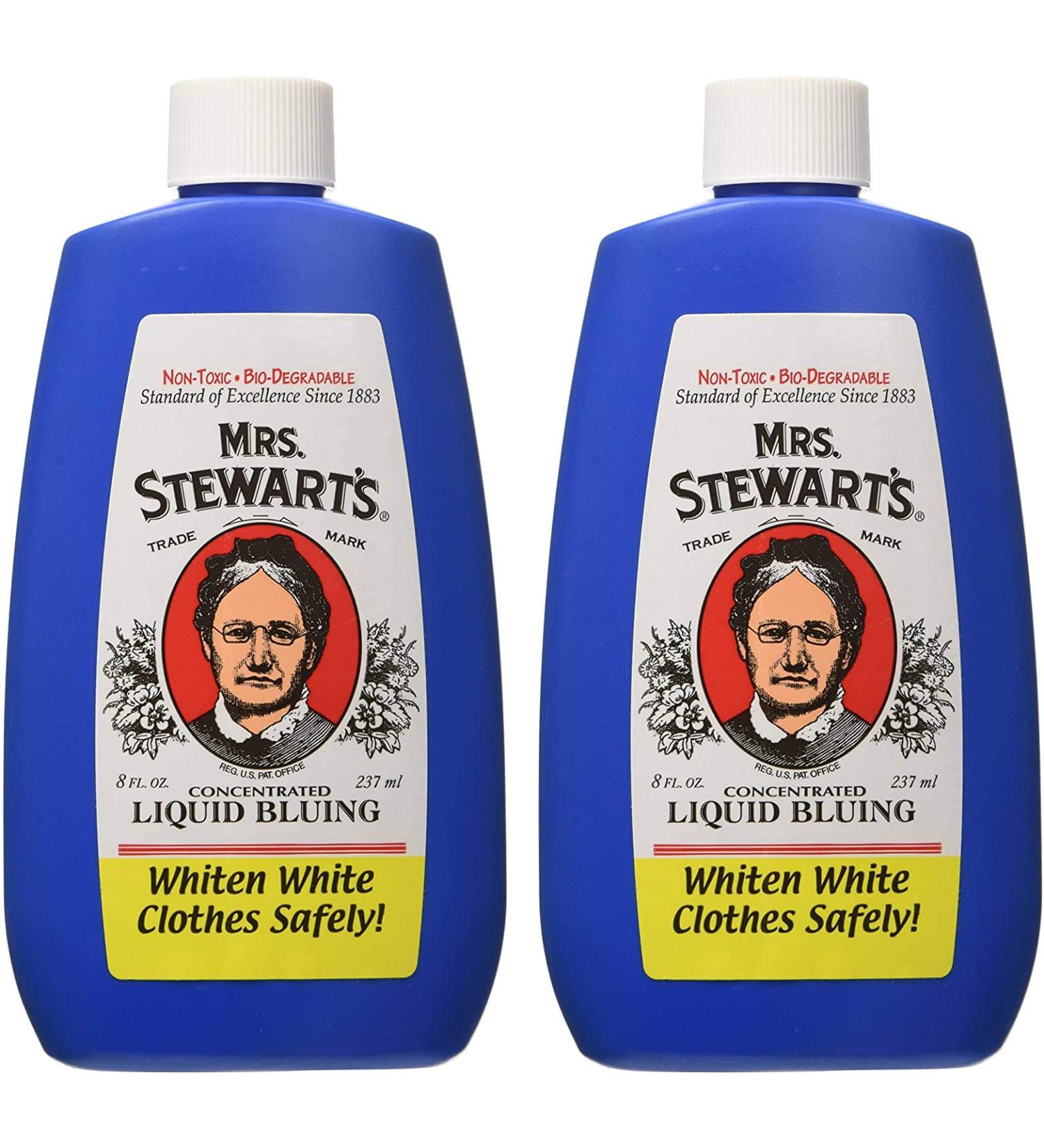 Mrs. Stewart's Bluing 8oz. Pack of 2