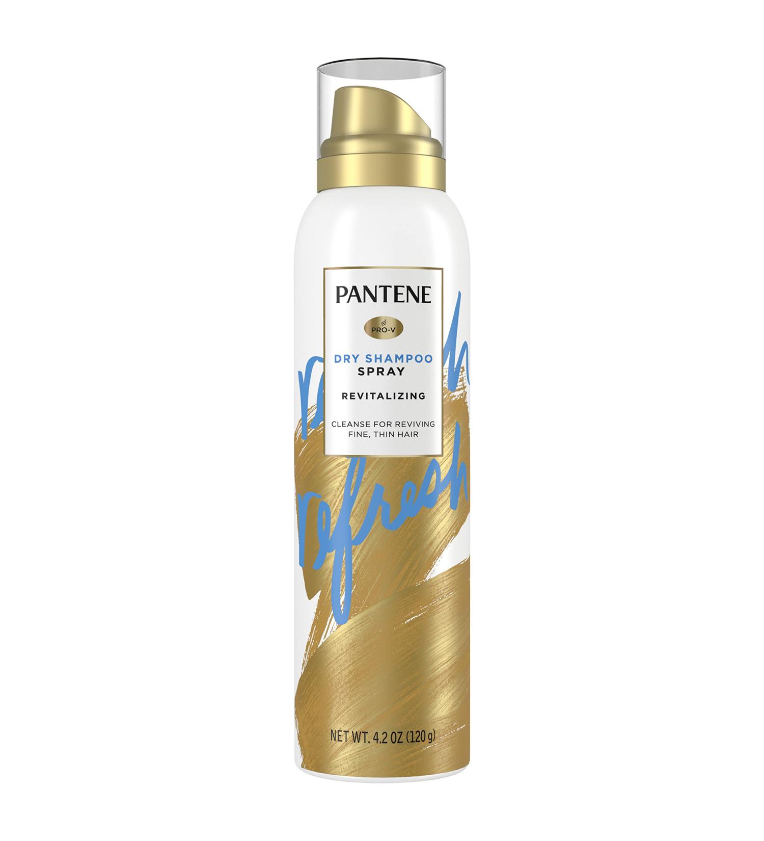 Pantene Pro-V Refresh Dry Shampoo Spray - Volumizing Cleansing Vitamin B5 for Fine & Color Treated Hair - 4.2 oz - International Shipping - Buy Online on SooperMarket.com