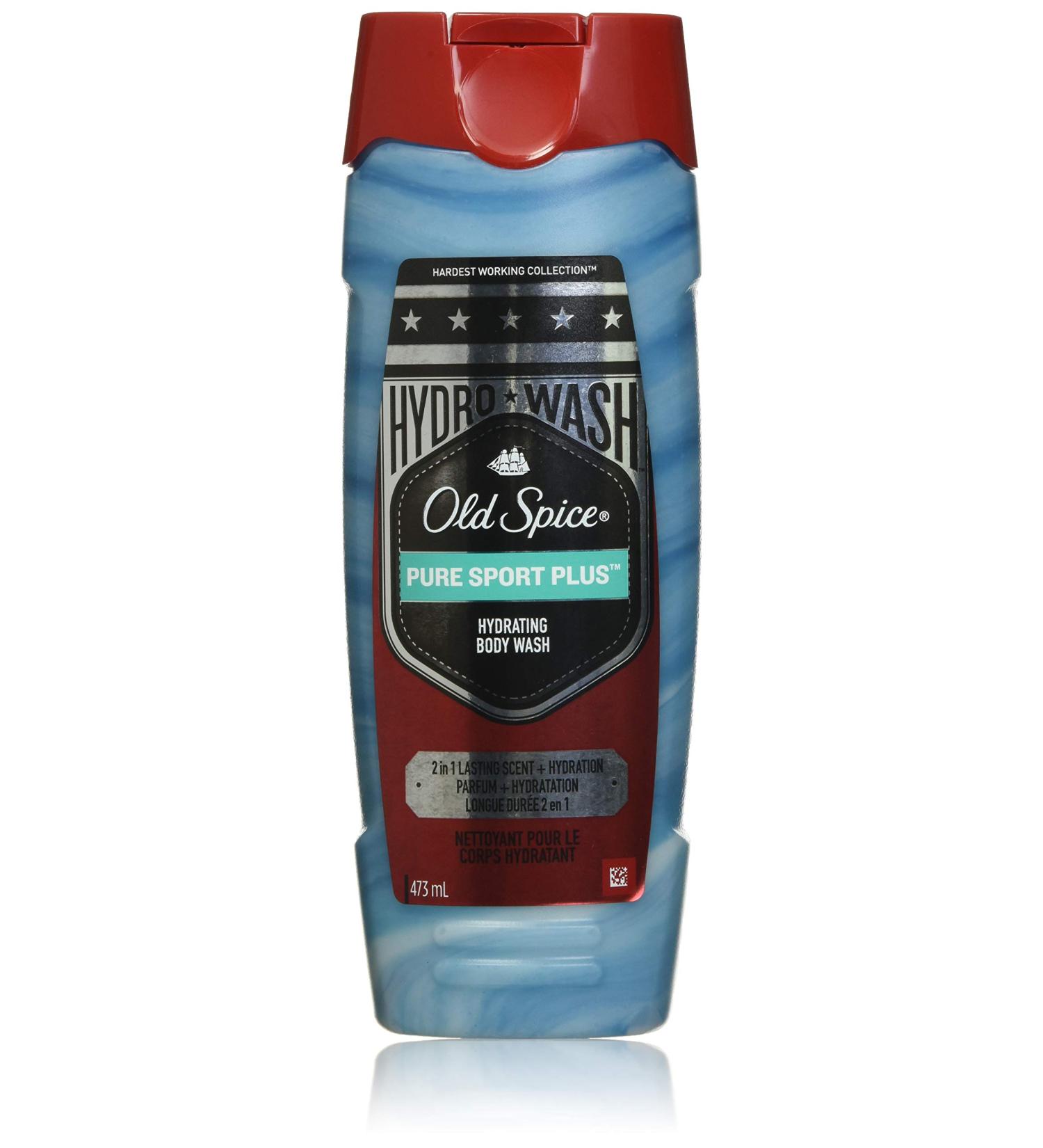 Old Spice Hydro Wash Body Wash | Pure Sport Plus | 16 oz | Hardest Working Collection | 16 Fl Oz | Pack of 1 - Buy Online on SooperMarket.com