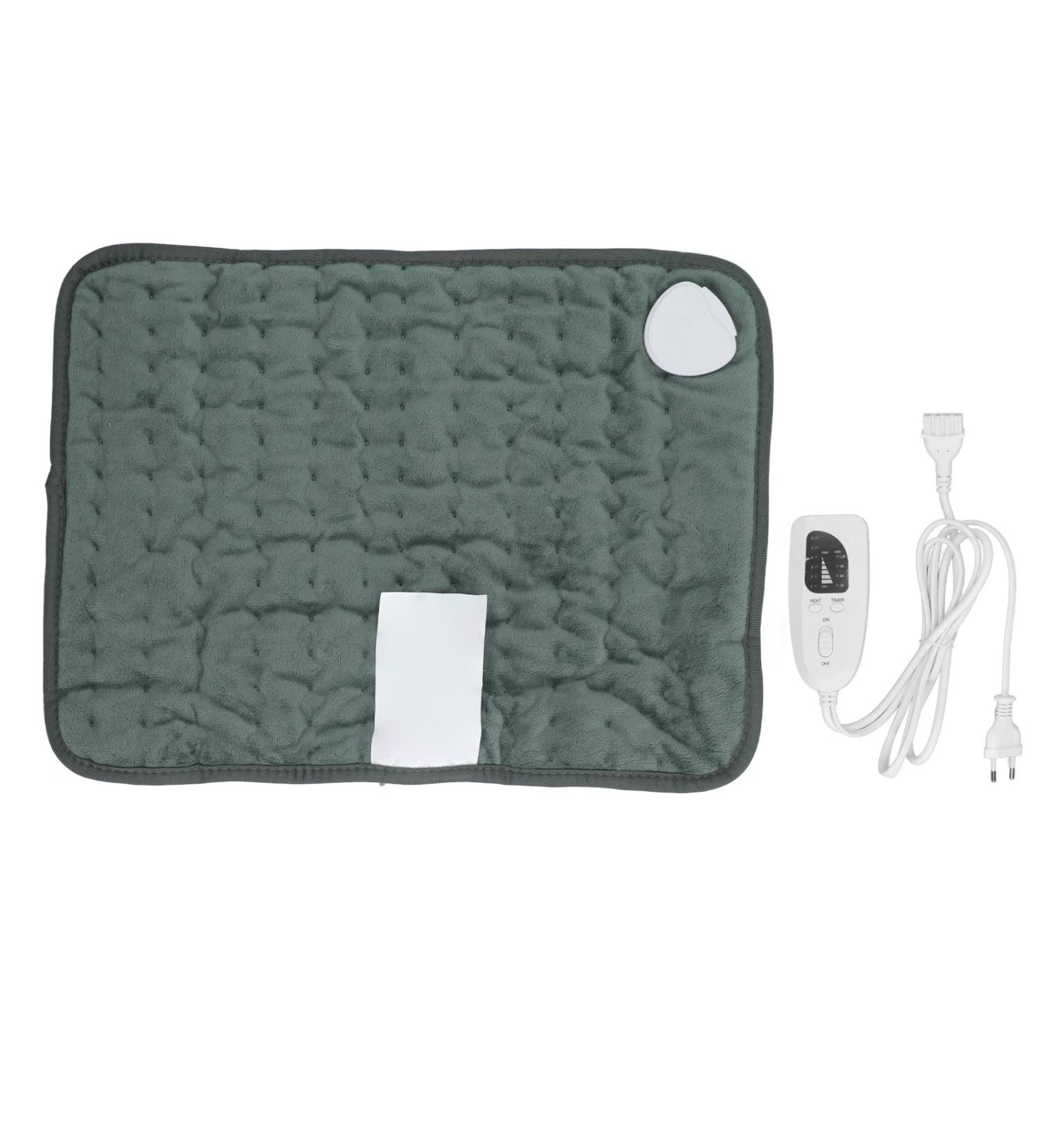 Shop Electric Heating Cushion - 6-Stage Temperature Quick Heating Portable Neck & Shoulder Pillows (220V EU Plug) - Buy Online on SooperMarket.com