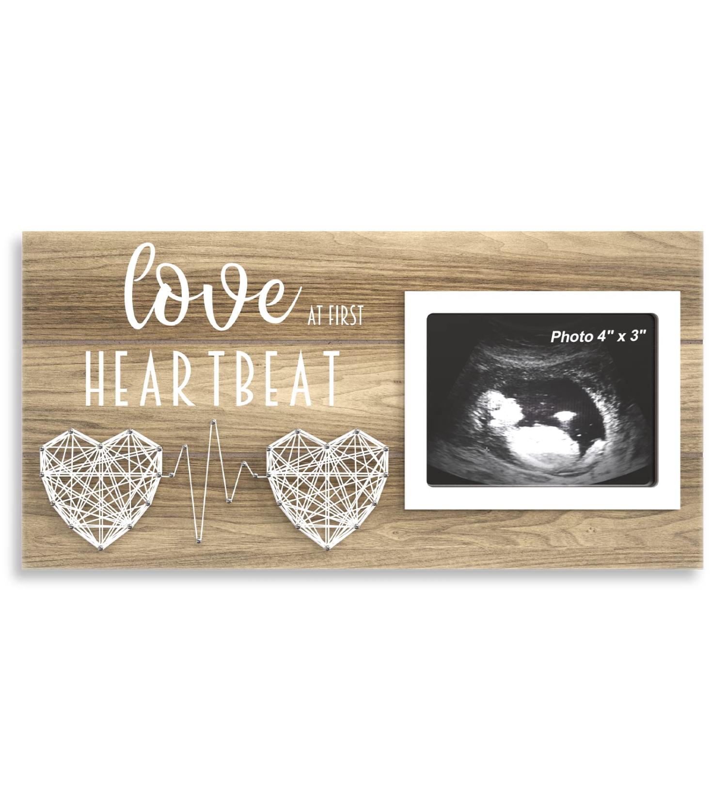 Baby Sonogram Picture Frame - Pregnancy Announcement & Gender Reveal Gift - 4x3 Ultrasound Photo Keepsake Frame - Buy Online on SooperMarket.com