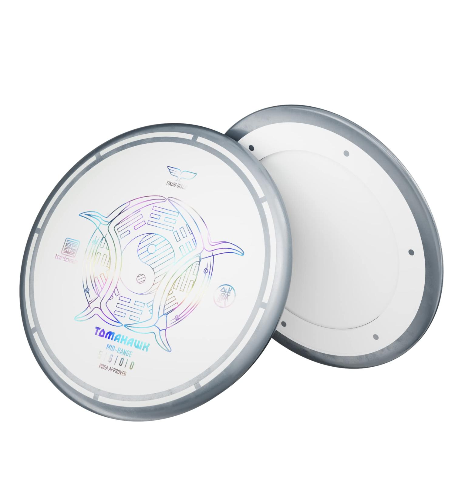 Yikun Professional Disc Golf Midrange | Tortoise Fruit Line Tomahawk | 170-175g | PDGA Approved | Versatile Mid-Range Disc for Outdoor Games - Buy Online on SooperMarket.com