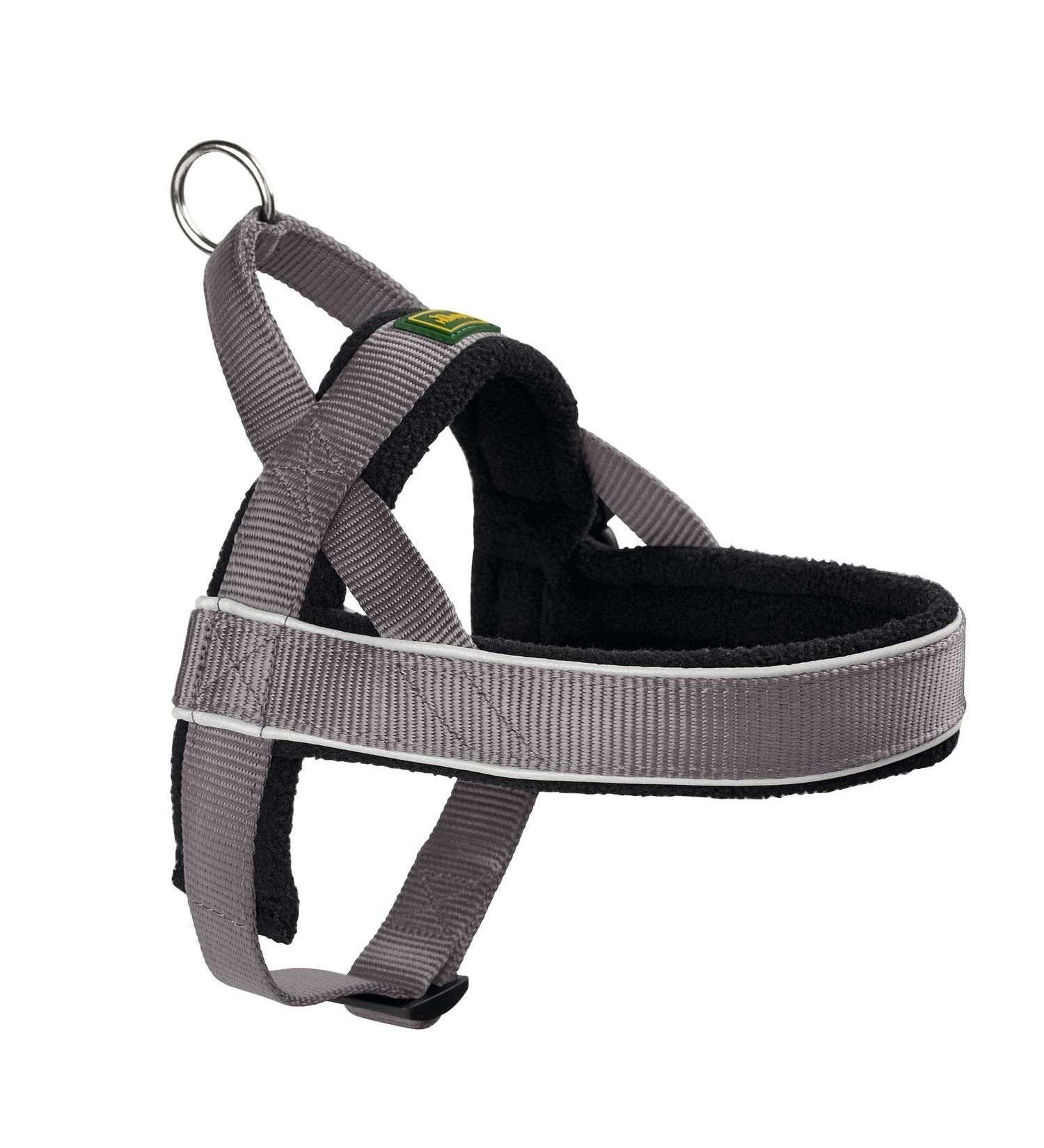 HUNTER RACING Norwegian harness S 42-53 cm grey/black 42-53 cm grey/black