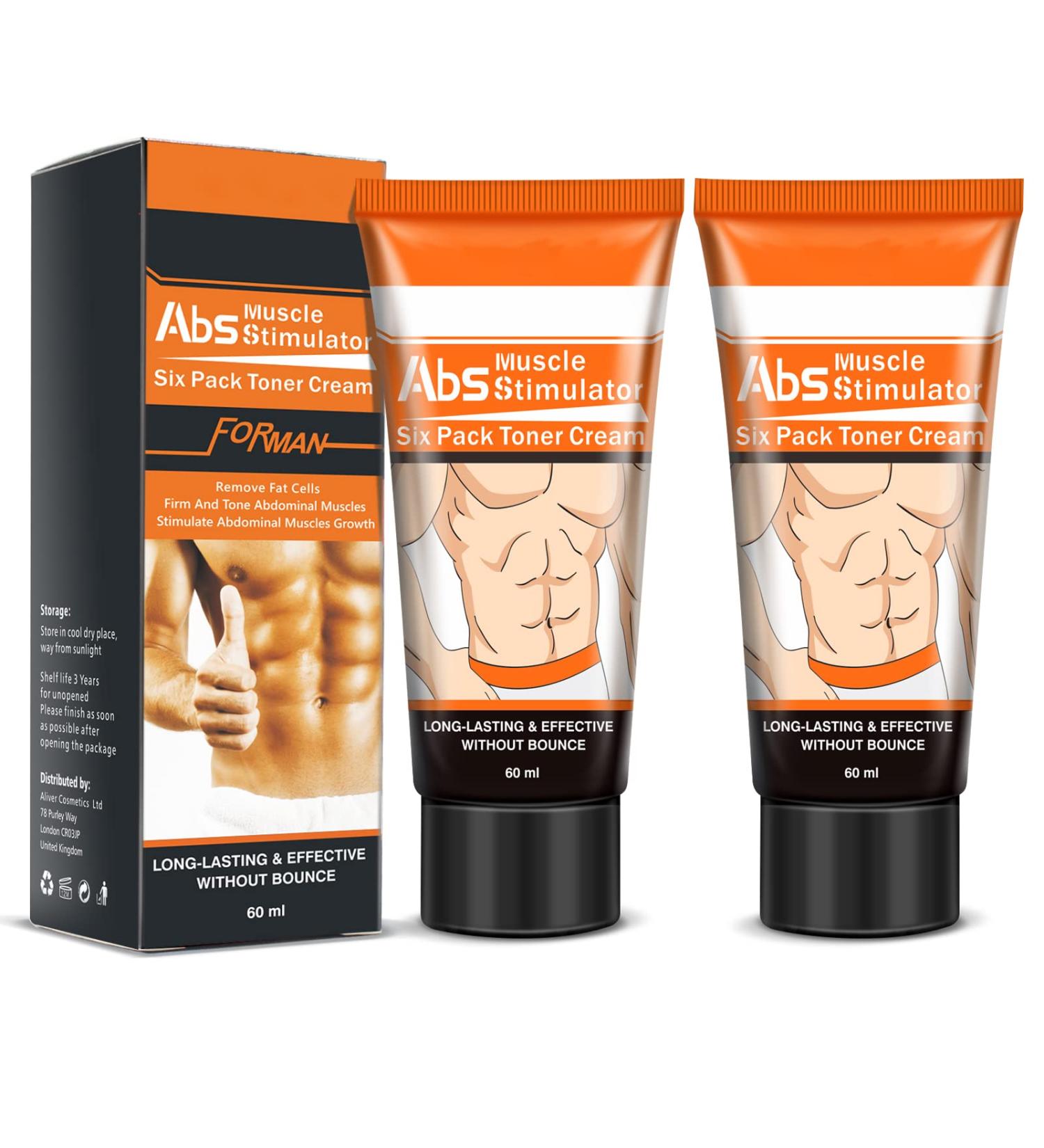 2 Pack Hot Cream - Anti Cellulite & Fat Burning Cream for Body Slimming - Abdomen, Arms, Thighs - Buy Online on SooperMarket.com