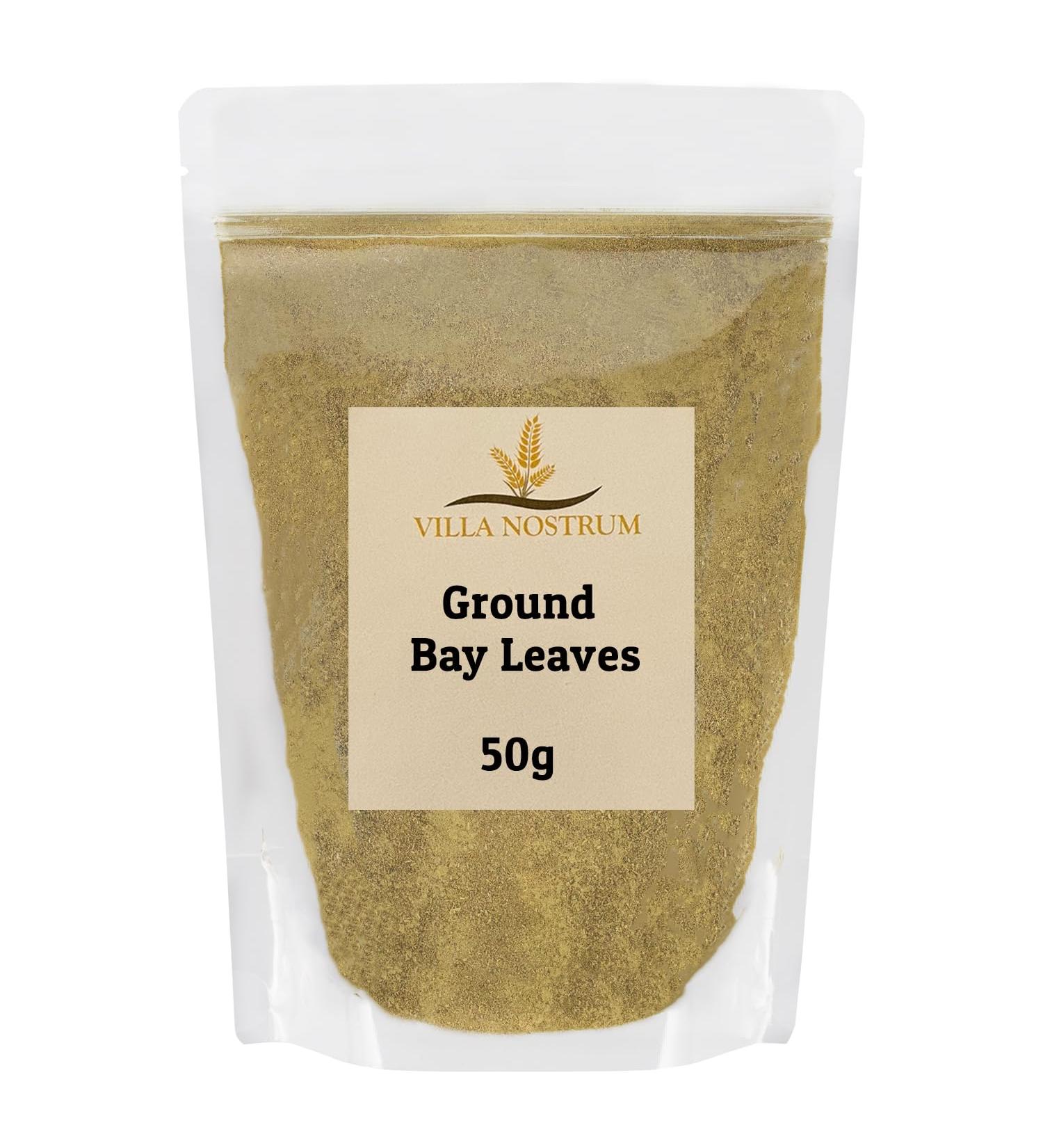 Bay Leaves Ground 50g by Villa Nostrum - Buy Online on SooperMarket.com