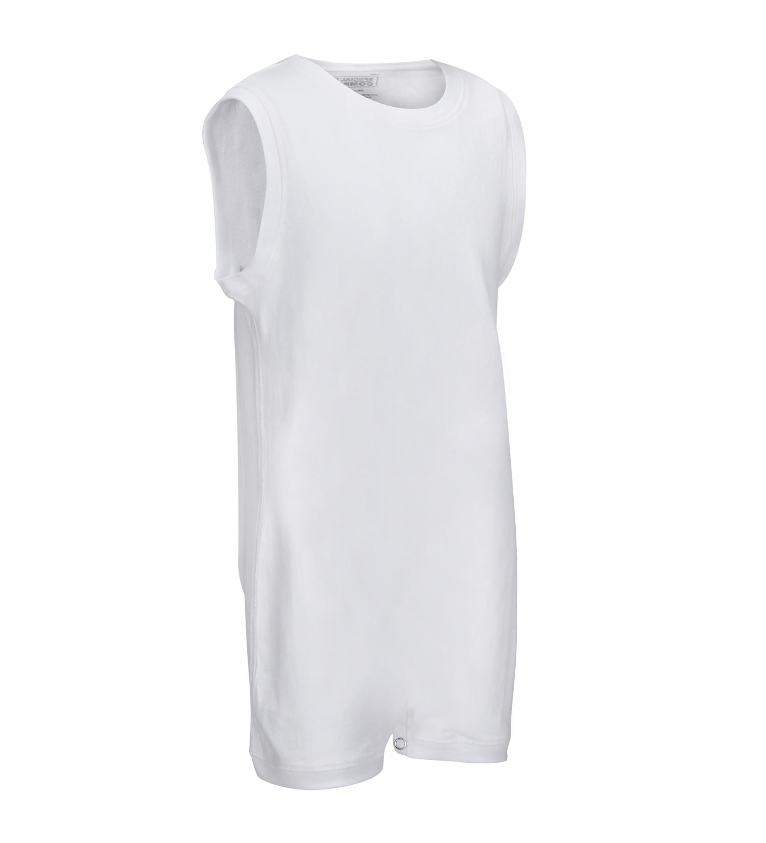 KayCey Sleeveless Bodysuit for Special Needs Children | Size 11-12 Years | White | Boys & Girls Clothing - Buy Online on SooperMarket.com