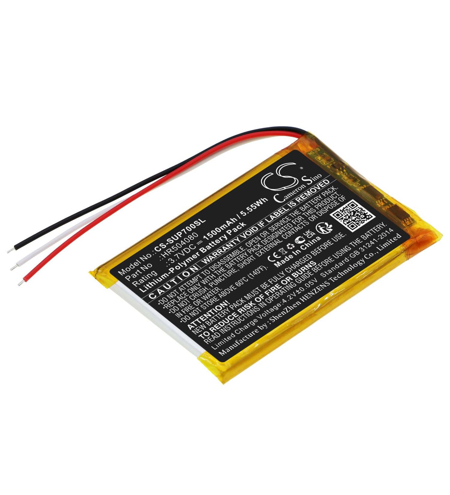 Buy Battery Replacement for SERIOUX Urban Pilot UPQ700 & UPQ700 HR504080 - Fast International Shipping - Buy Online on SooperMarket.com