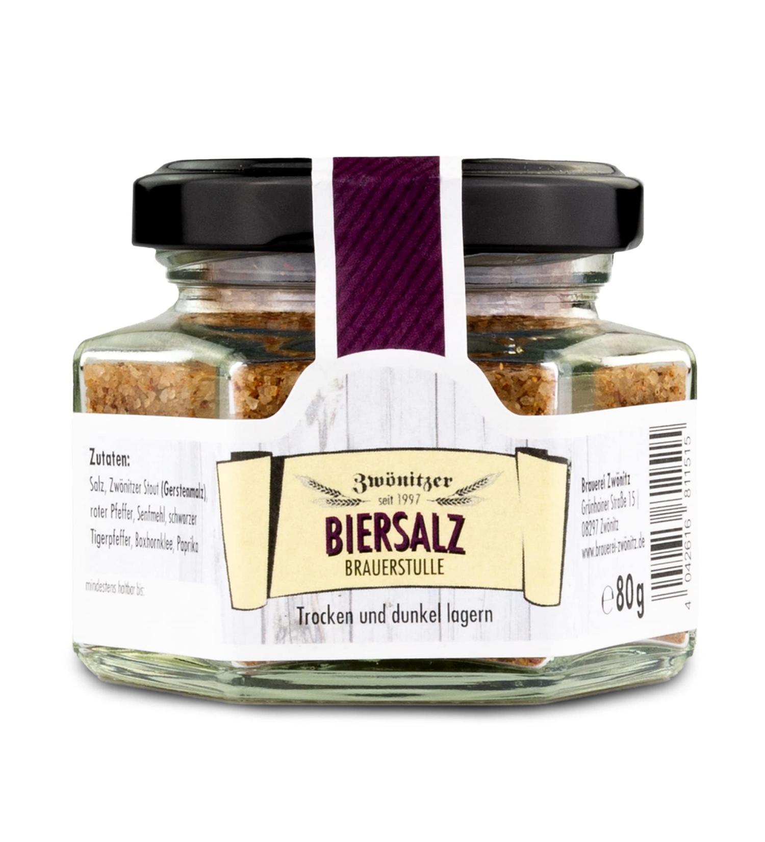 Brauerei Zw nitz Bere Salt - Premium Beer Spice Mixture | Perfect Gift for Beer Lovers Gourmets & Grill Enthusiasts - Buy Online on SooperMarket.com