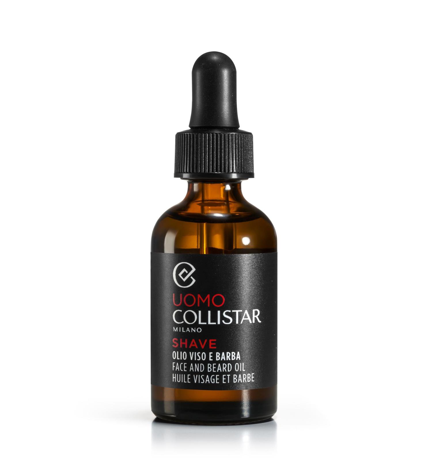 Collistar facial oil and beard