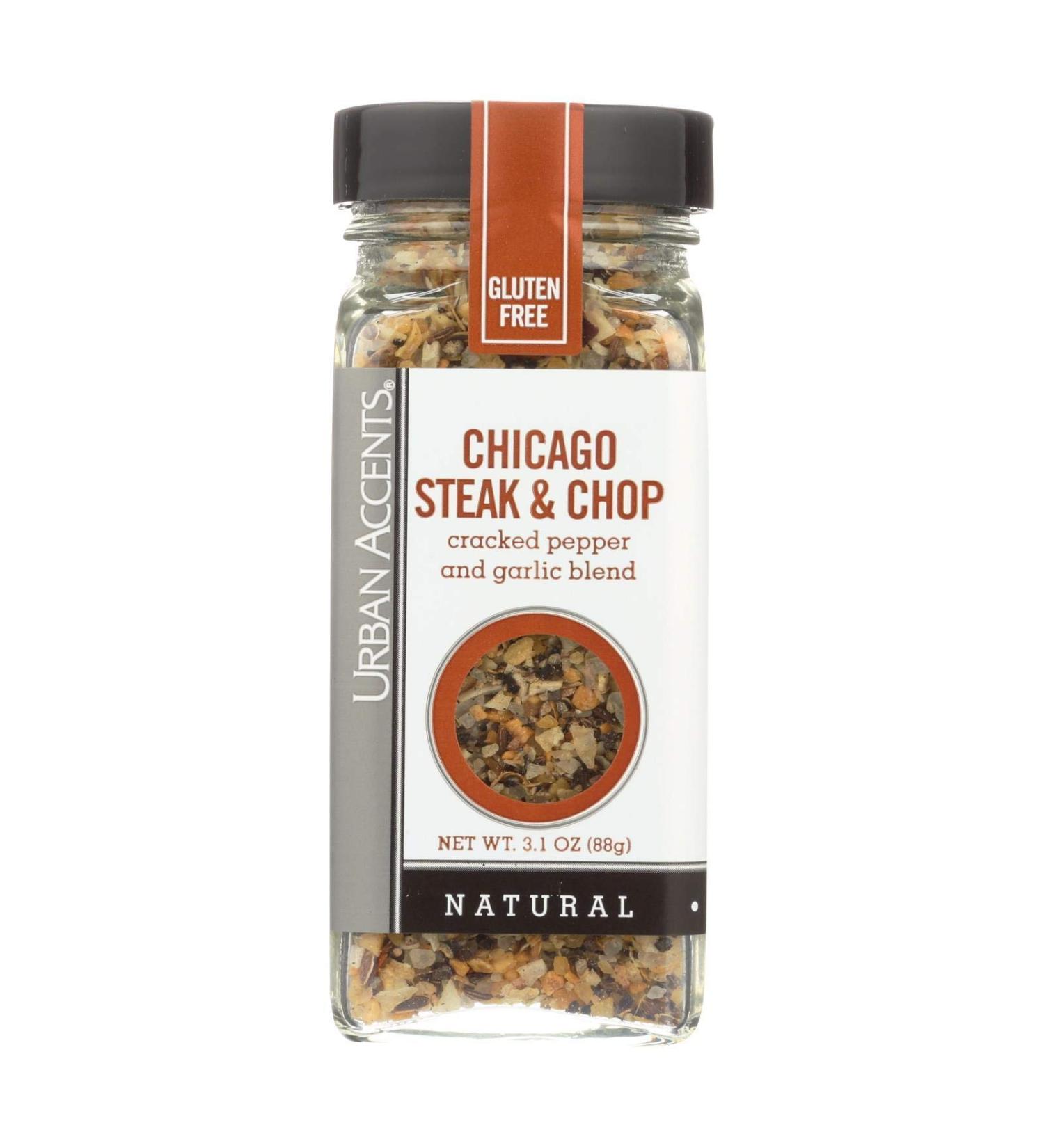 Chicago Steak & Chop Cracked Pepper & Garlic Blend - Pack of 4 | Premium Seasoning for Perfect Grilling - Buy Online on SooperMarket.com