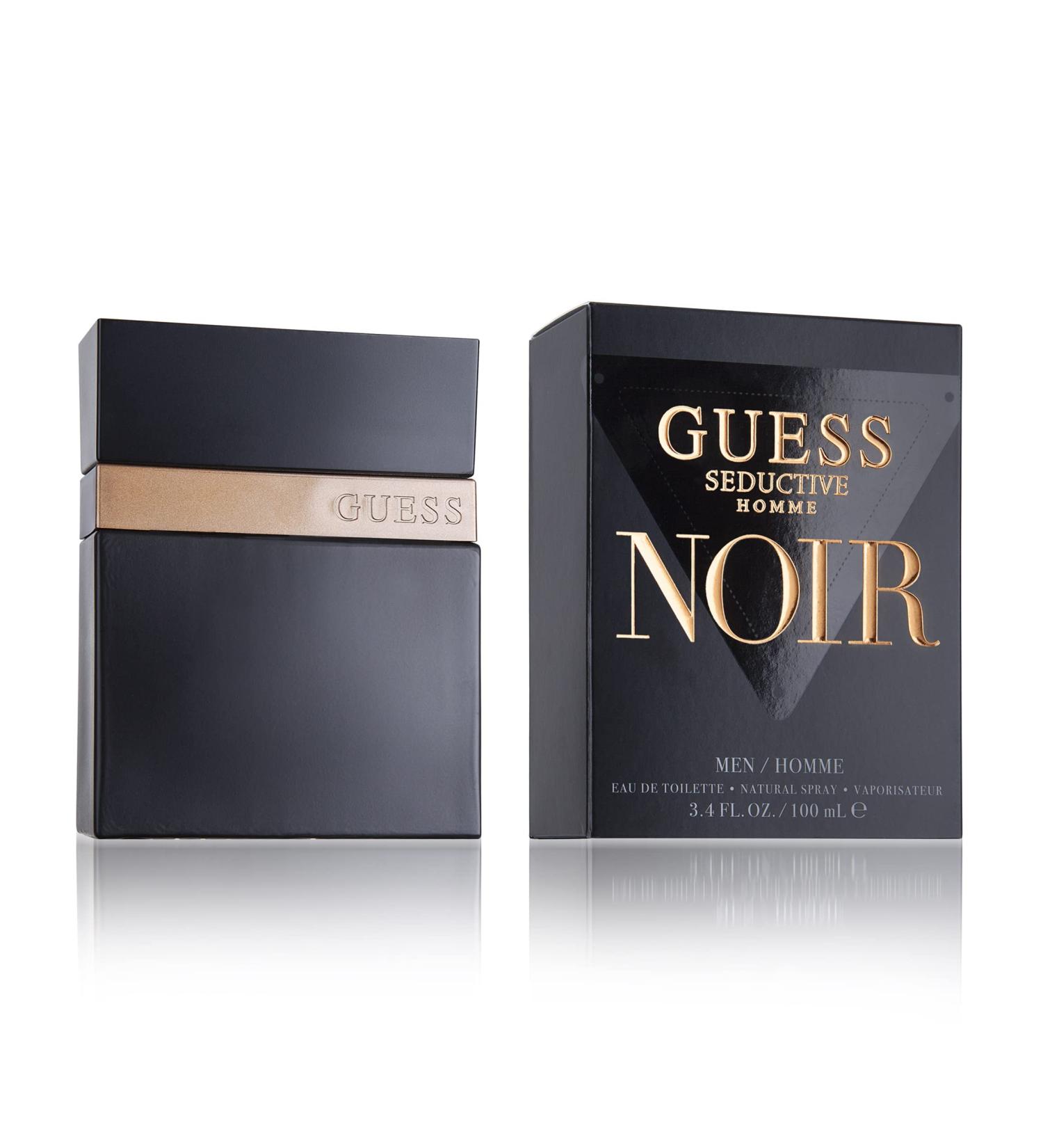 Guess Seductive Homme Noir 3.4 oz EDT Spray RETAIL Eau de Toilette 3.4 Fl Oz (Pack of 1) - Buy Online on SooperMarket.com