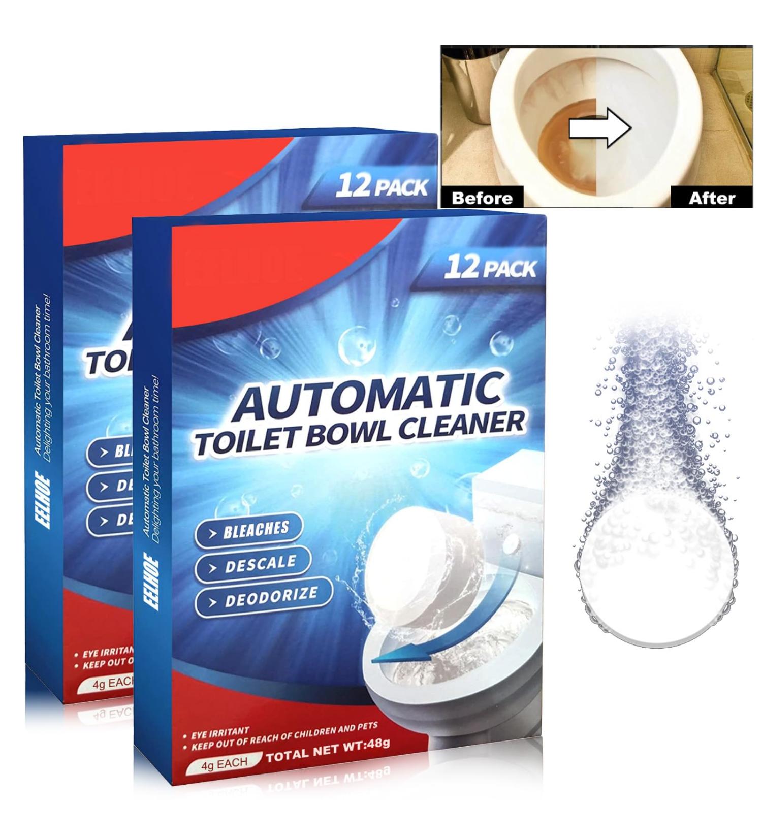 Funnaura 24PCS Toilet Cleaner Tablets Toilet Bowl Limescale Remover for Stains - Buy Online on SooperMarket.com