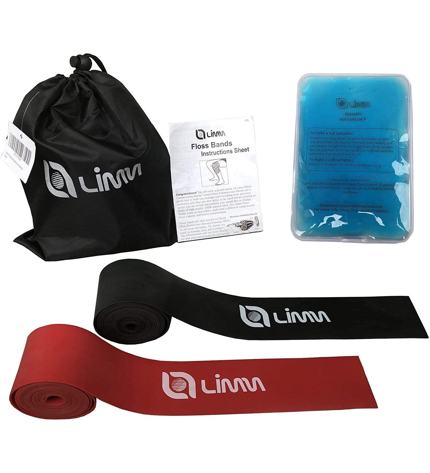 Limm Muscle Compression Floss Bands | Best Mobility & Recovery Tools for Athletes | International Shipping - Buy Online on SooperMarket.com