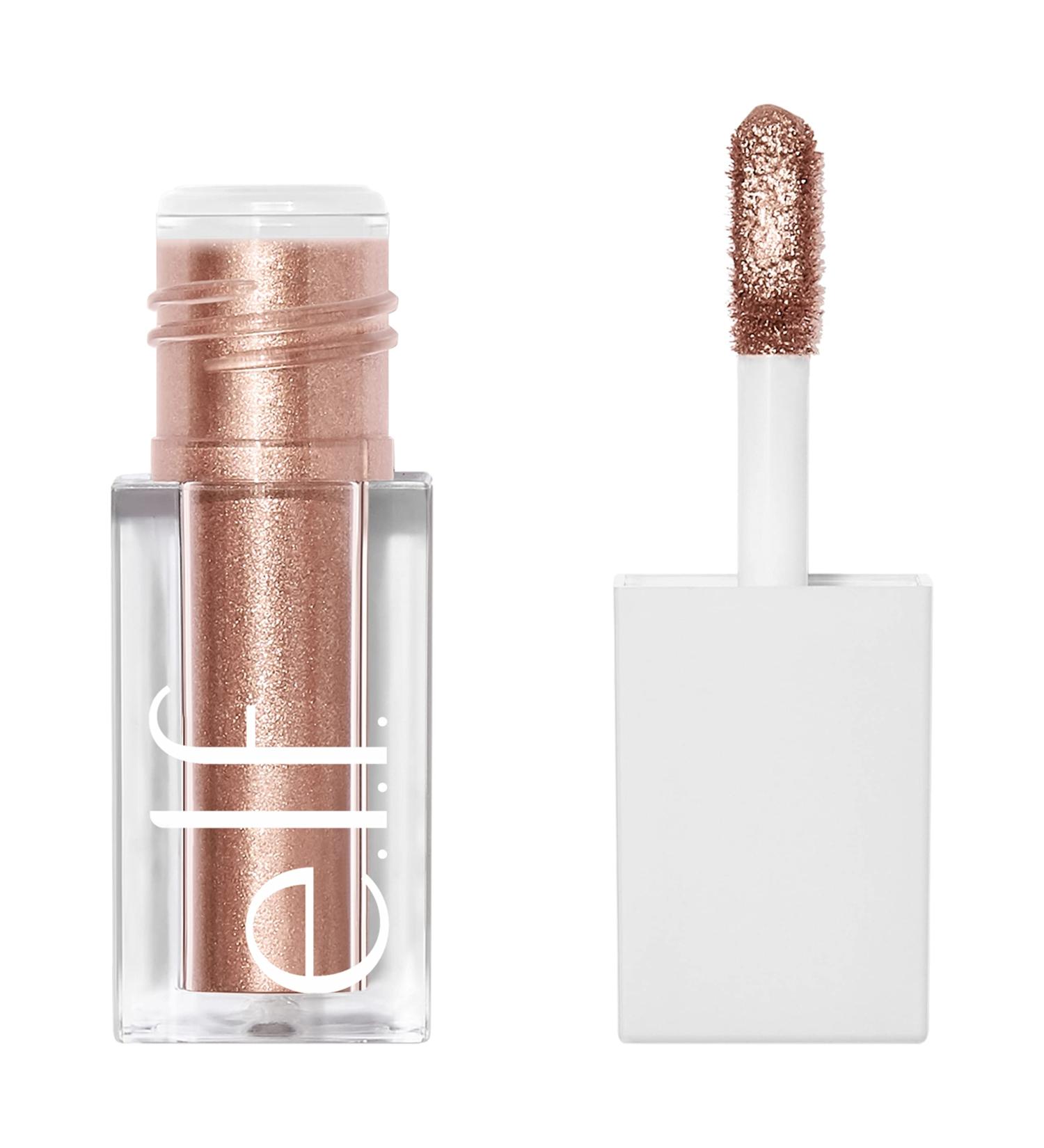 e.l.f. Liquid Metallic Eyeshadow - Comet 0.10 Fl Oz (3mL) | Gel Formula, High-Impact Multi-Dimensional Finish | One-Swipe Coverage | Pack of 1 - Buy Online on SooperMarket.com