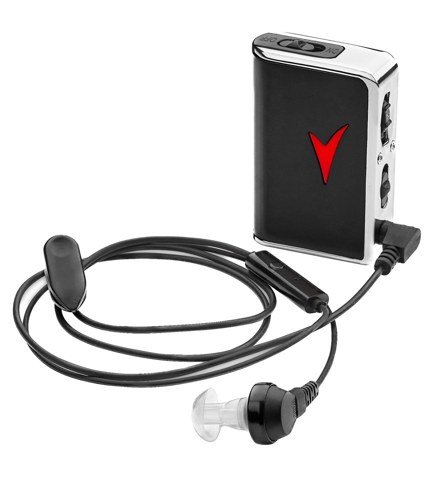 NewEar Personal Sound Amplifier - 50dB Voice Enhancer & Audio Amplifier for TV - Pocket Hearing Device for Enhanced Hearing up to 100 Feet - Buy Online on SooperMarket.com