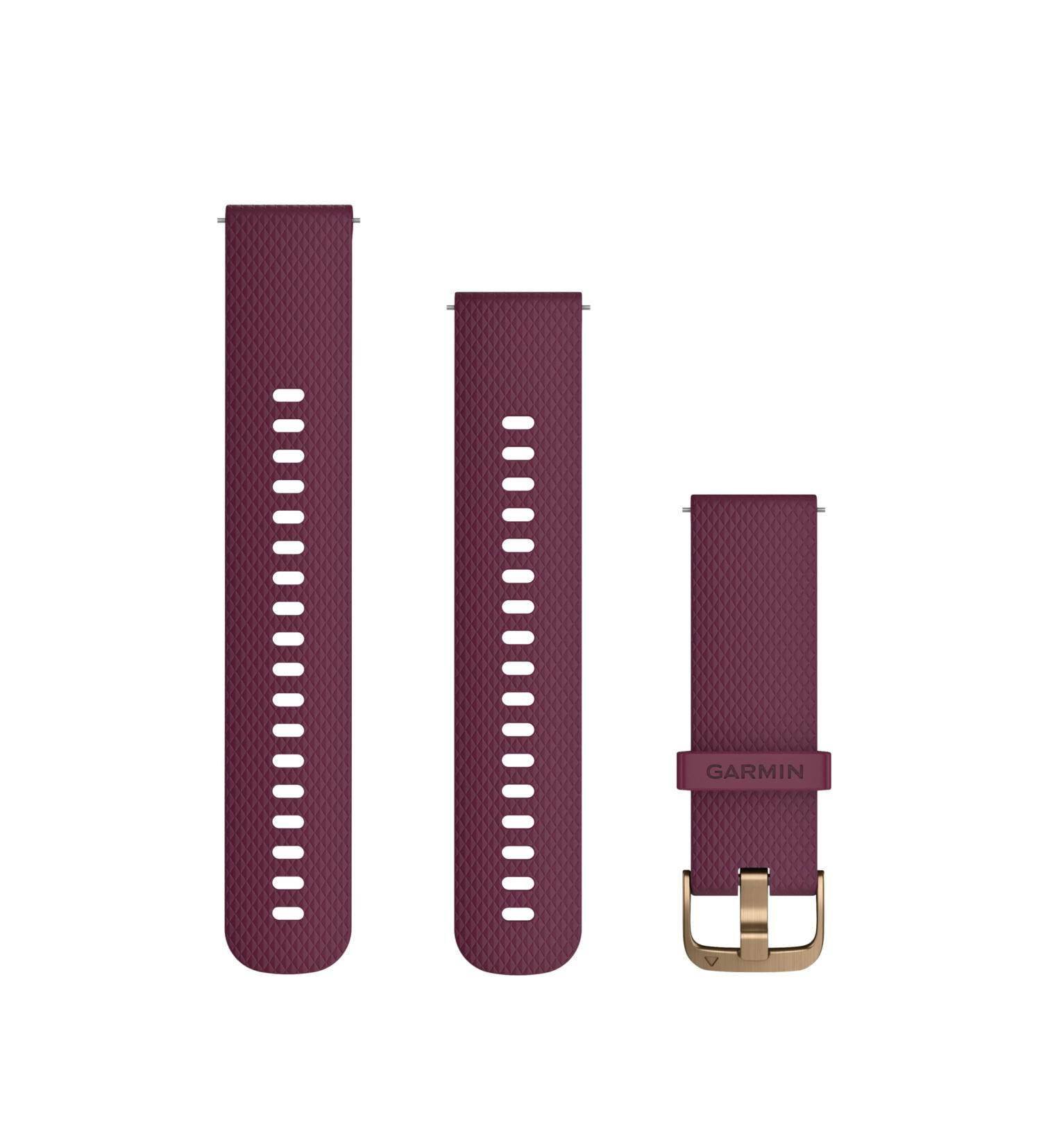 Garmin Quick Release Accessory Band 20mm White/Rose Gold | Two Sizes Included - Buy Online on SooperMarket.com