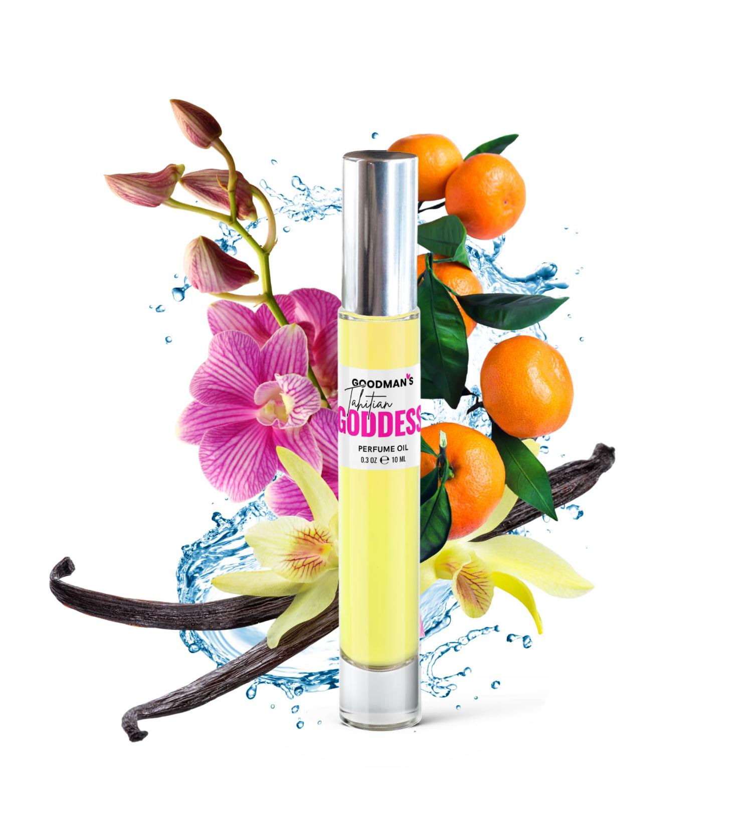 Women Perfume Roll-On Fragrance Oil Long Lasting Luxury Rollerball Mini Perfume Alcohol Free 10ml (Tahitian Goddess) - Buy Online on SooperMarket.com