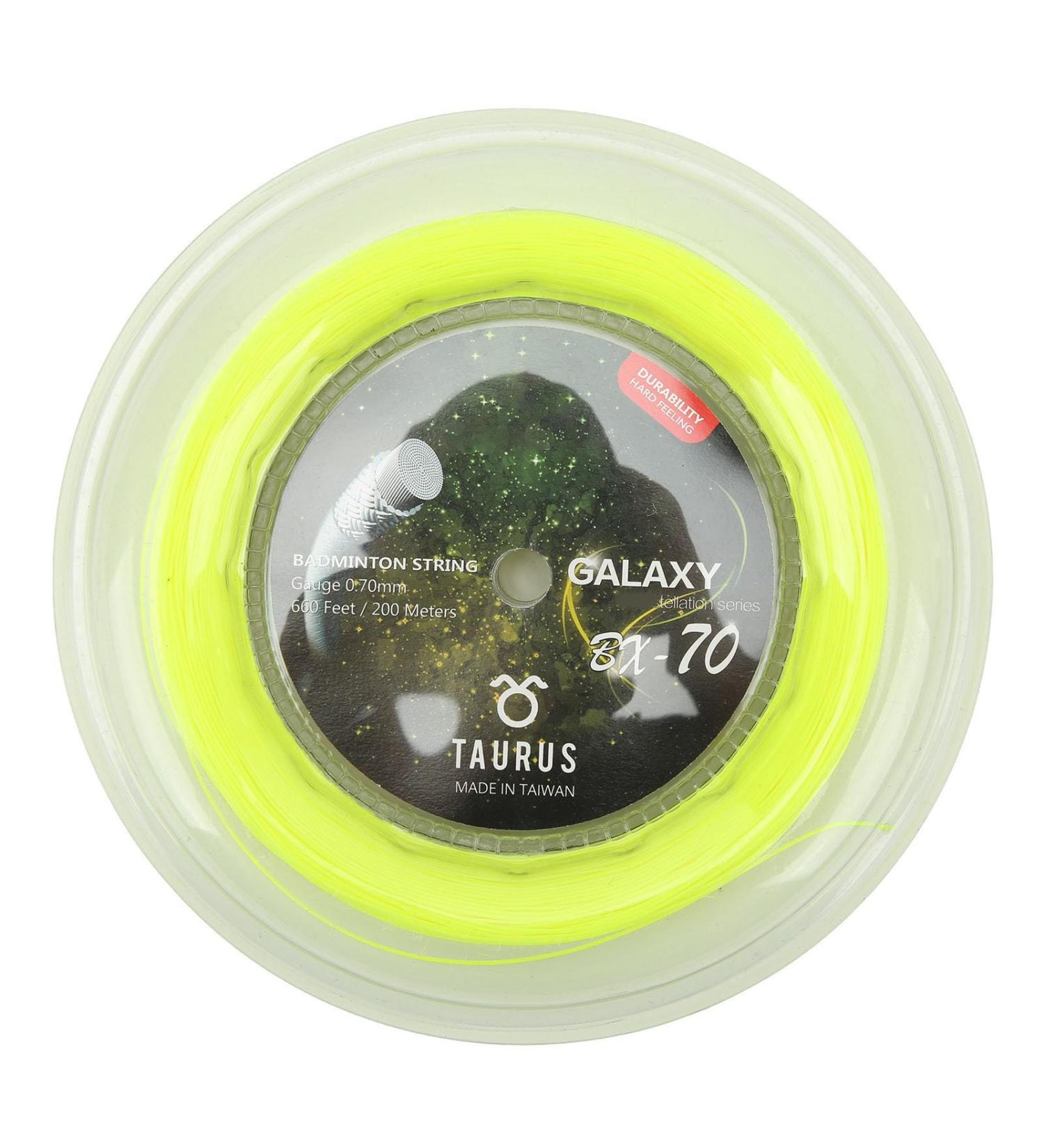 Vgeby Badminton Racket Cord - Highly Elastic Nylon 0.7mm - 200m Roll in 7 Colors - Perfect for Adults & Adolescents - Buy Online on SooperMarket.com