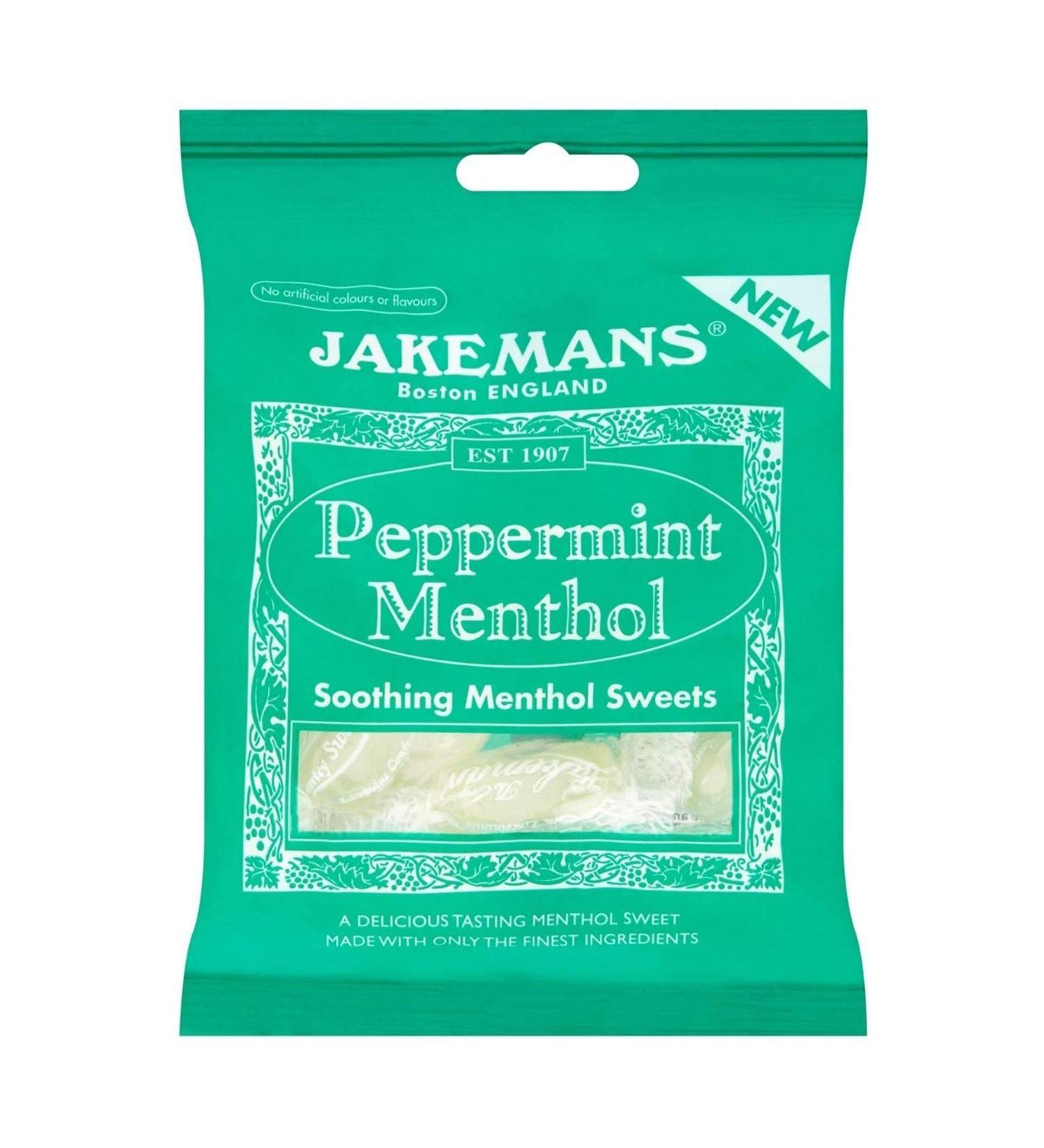 Jakemans Peppermint Menthol 100g