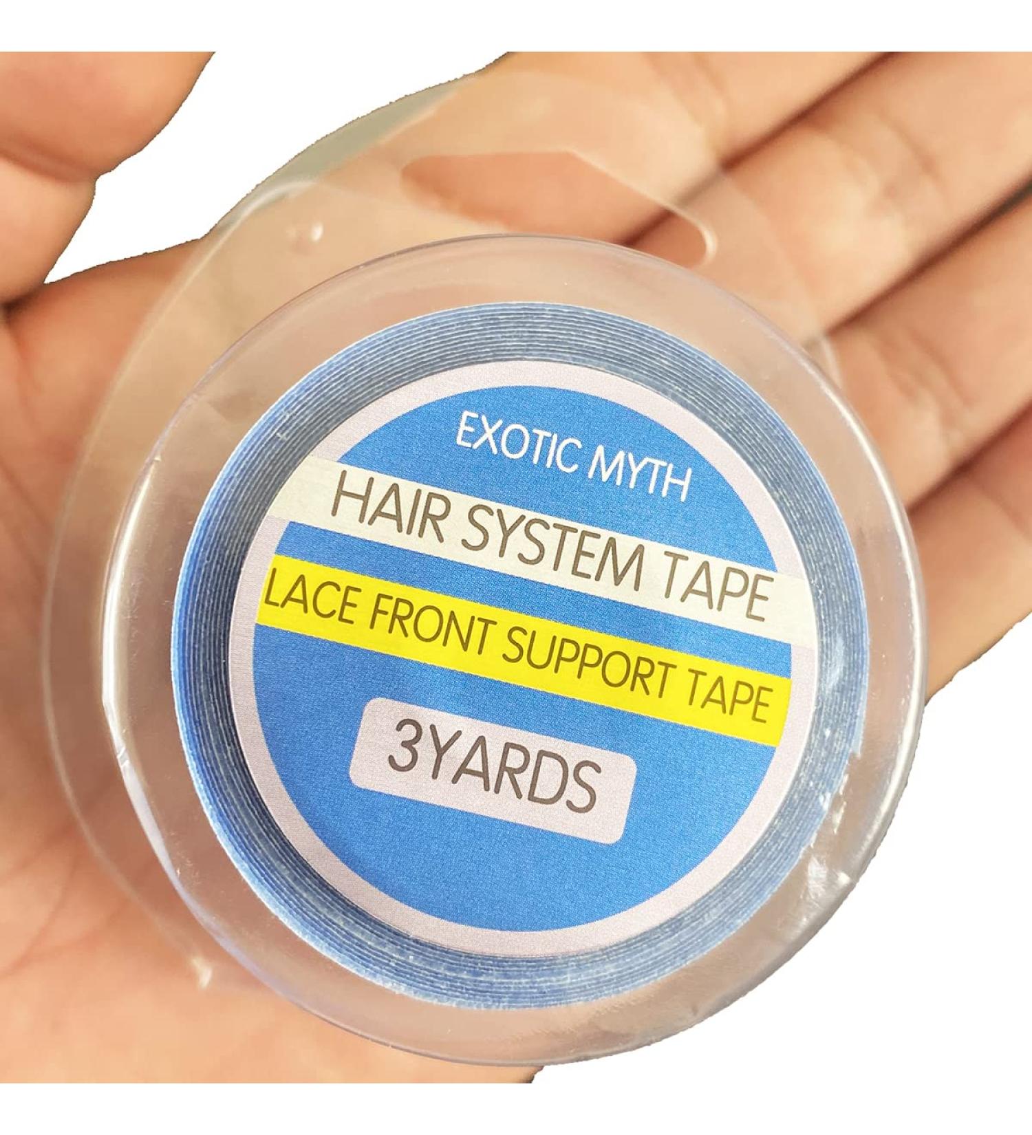 EXOTIC MYTH 1 x3yards Lace Front Support Tape - Double Sided Adhesive for Wigs & Toupees - Buy Online on SooperMarket.com