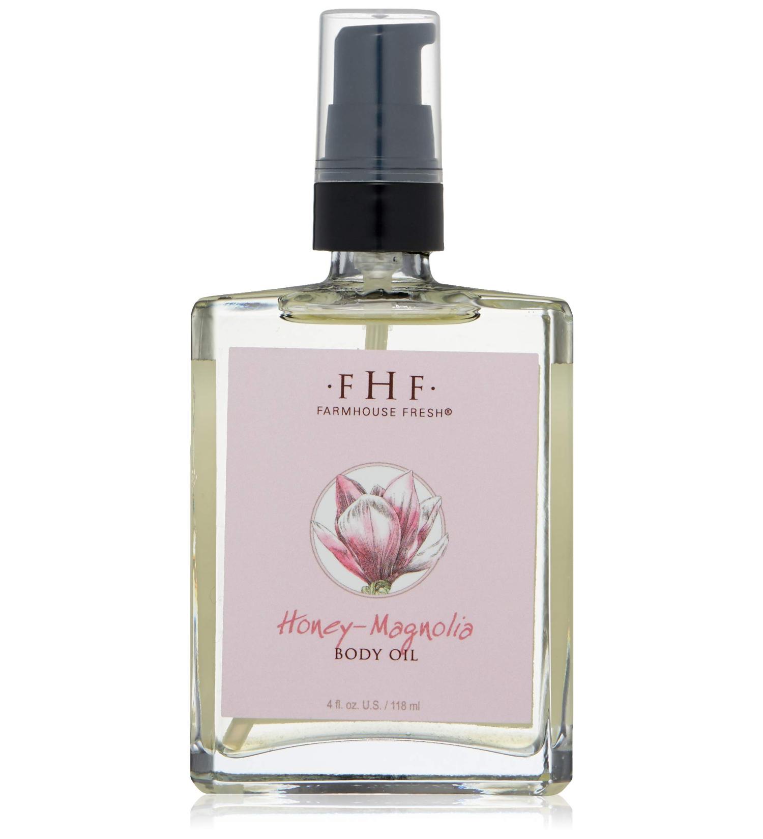 FarmHouse Fresh Honey Magnolia Body Oil - 4 Fl Oz (1 Pack) - Buy Online on SooperMarket.com