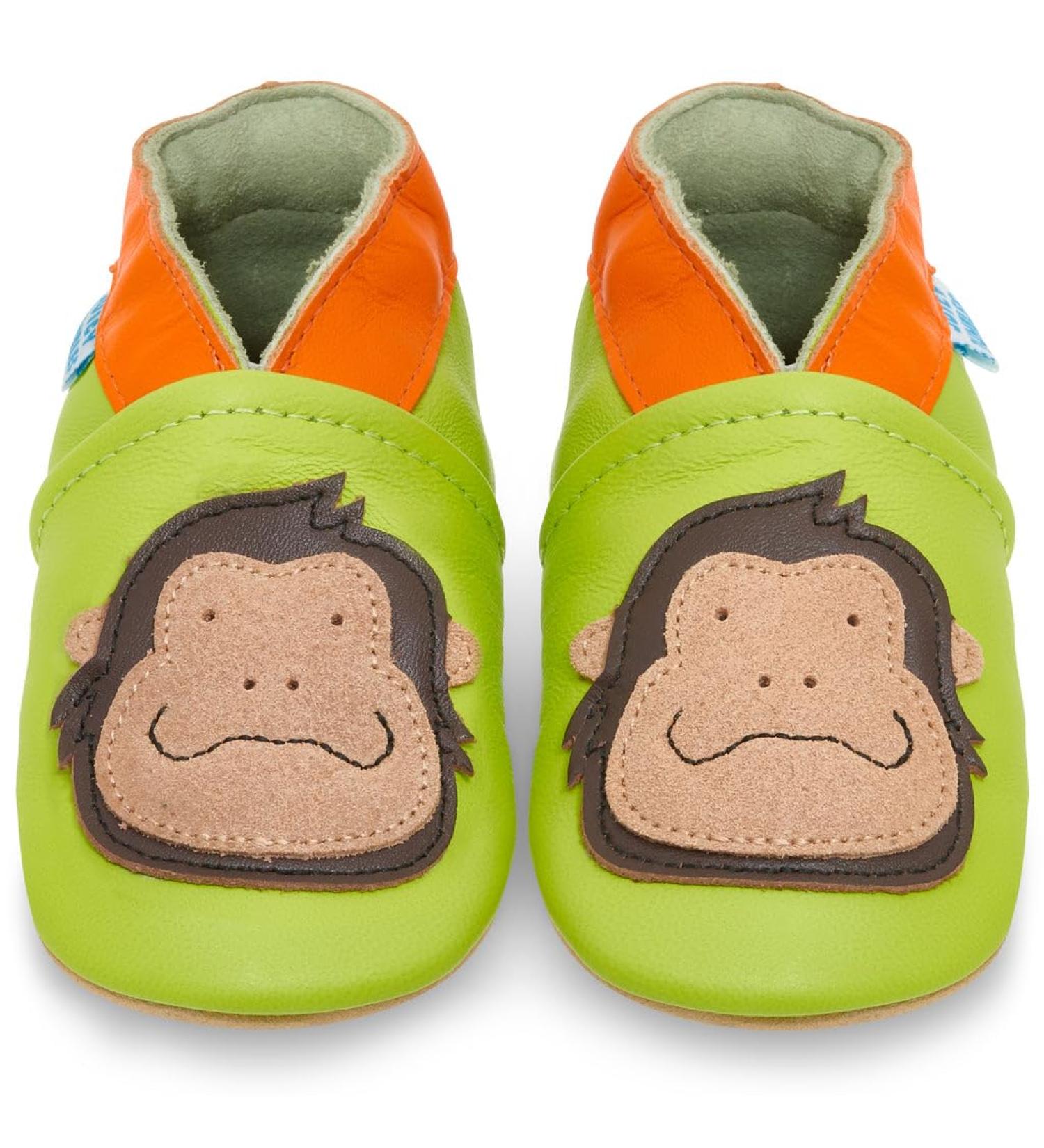 Soft Sole Leather Baby Shoes for Boys and Girls | Toddler Walking Shoes 0-6 Months - Buy Online on SooperMarket.com