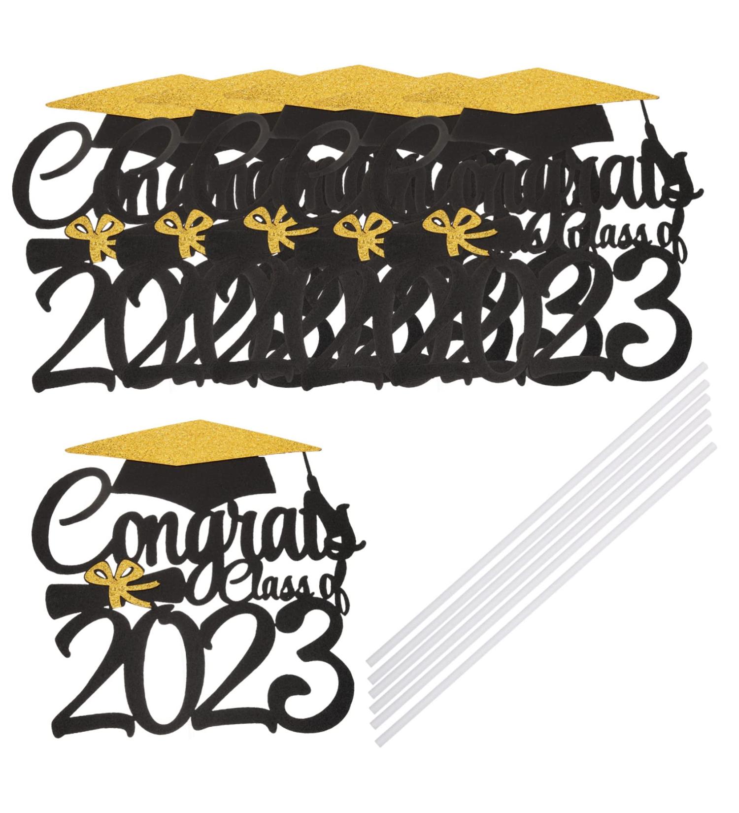 IMIKEYA 6pcs 2023 Graduation Cake Decorating Cupcake Decorating Class a Customs 2022 Graduation Cake Picks Graduation Cake Decorations 2023 Graduation Cupcake Party Supplies Make up As Shown 15x14.3cm - Buy Online on SooperMarket.com