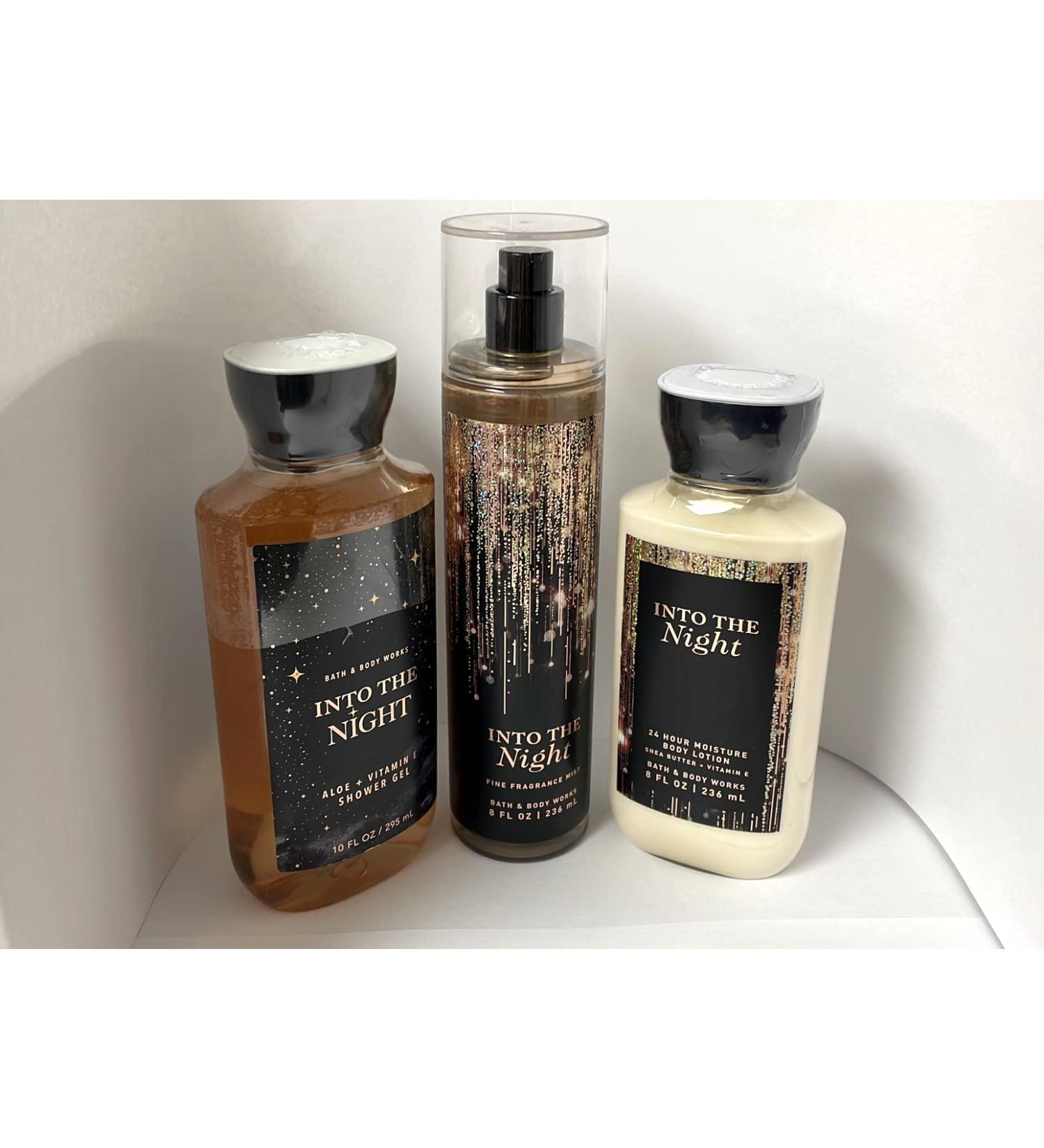 Into the Night Daily Trio Bundle: Shower Gel, Fragrance Mist, Body Lotion - Buy Online on SooperMarket.com